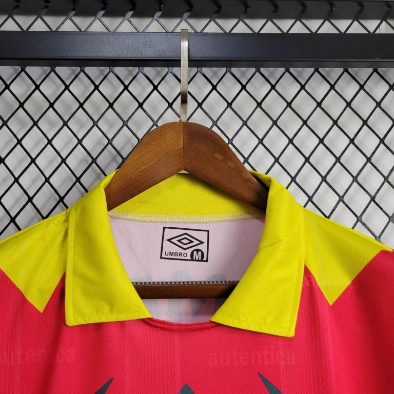 AlphaJersey-Retro Mexico 1998 World Cup Goalkeeper Red Jersey