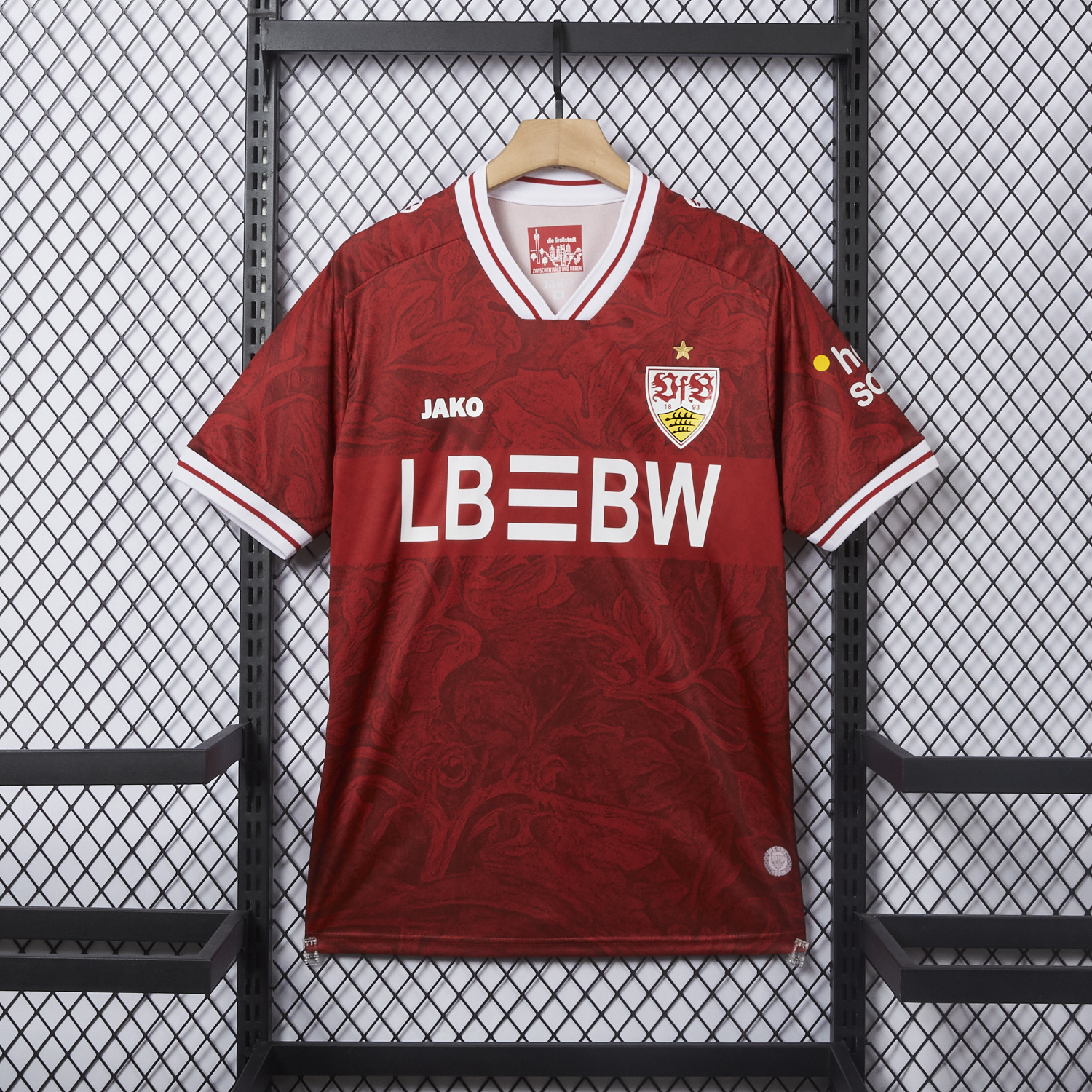 AlphaJersey-VfB Stuttgart 25-26 Away Red Jersey - Fans Version