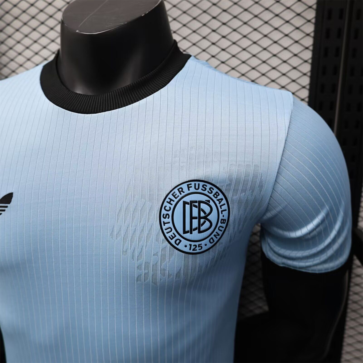 AlphaJersey-Germany 2025 125-Year Anniversary GK Blue Jersey - Player Version