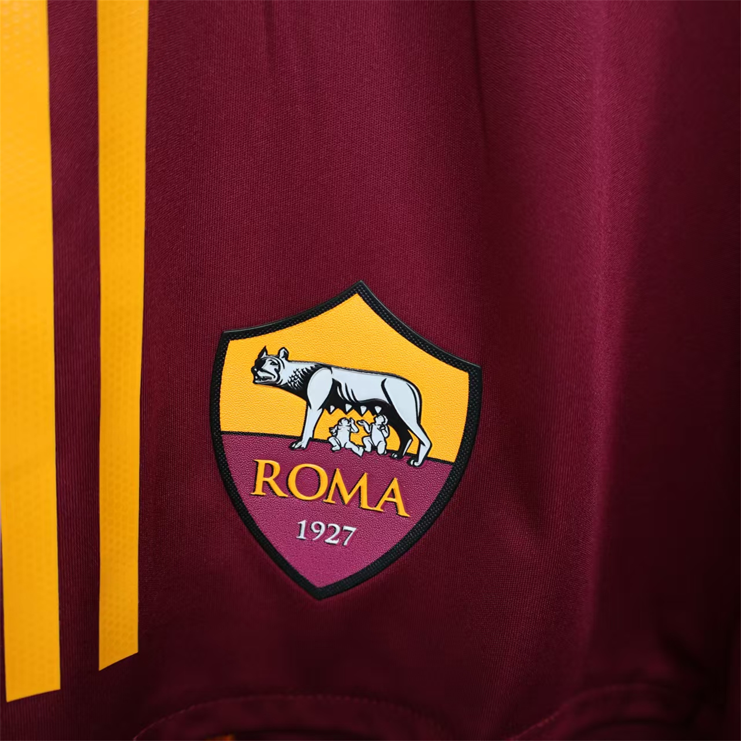 AlphaJersey-Roma 25-26 Home Red Shorts - Player Version