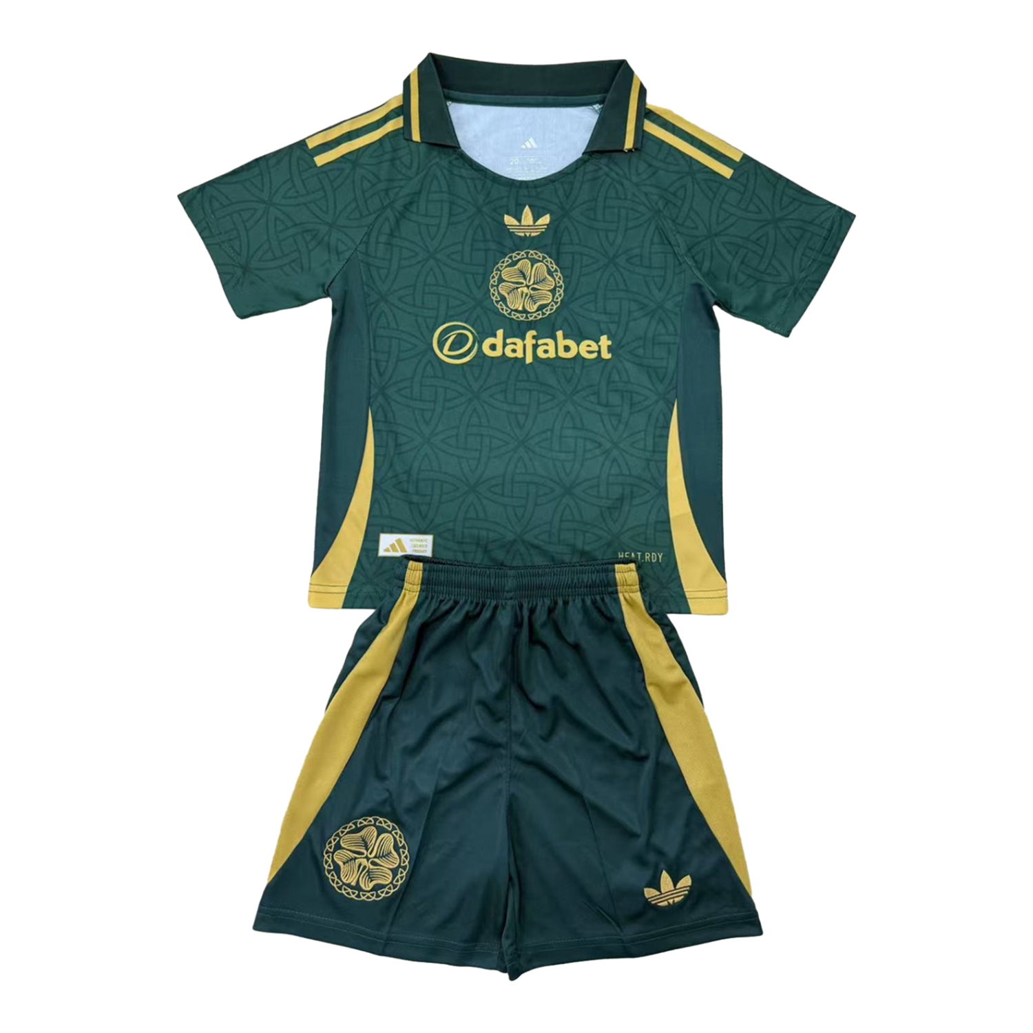 AlphaJersey-Celtic 25-26 Deep Green Concept Men's Adult Jersey Set - Fans Version