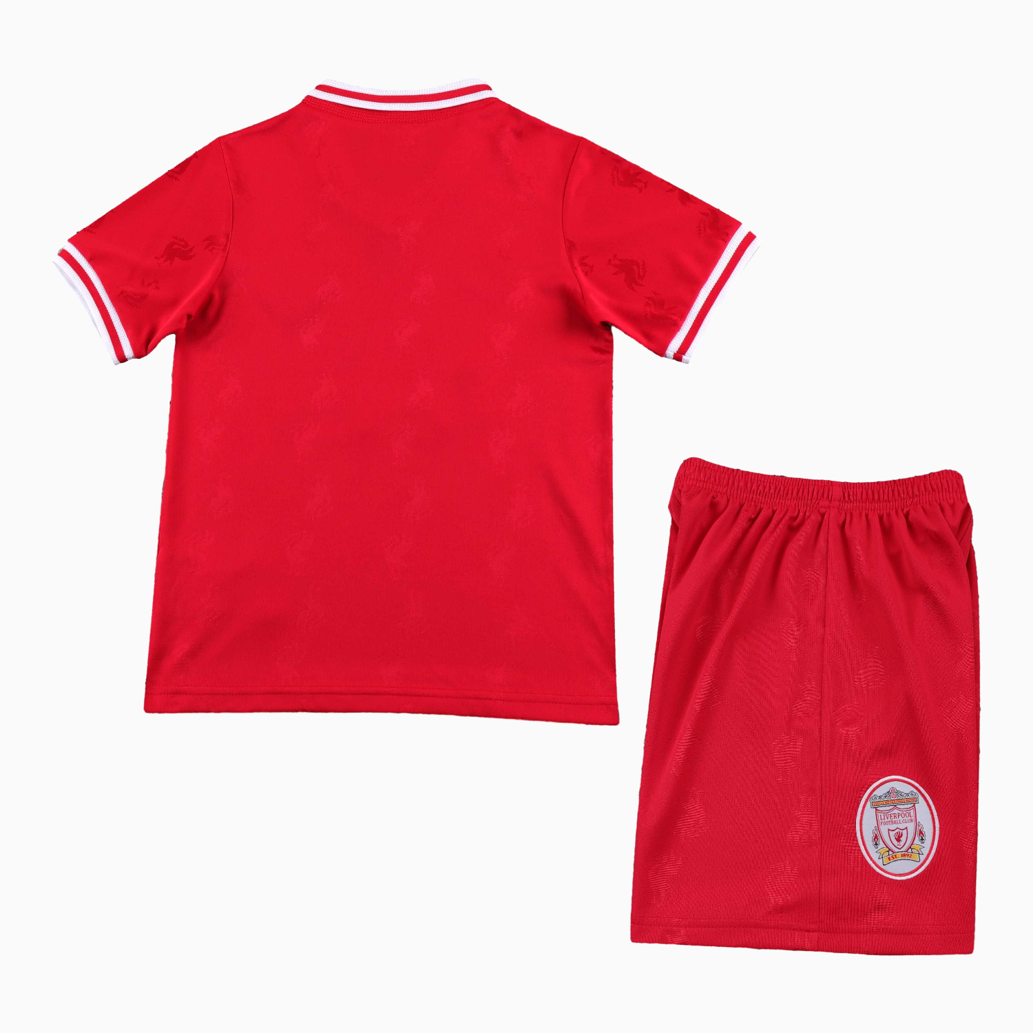 AlphaJersey-Retro Liver.pool 1996-97 Home Kids Kit