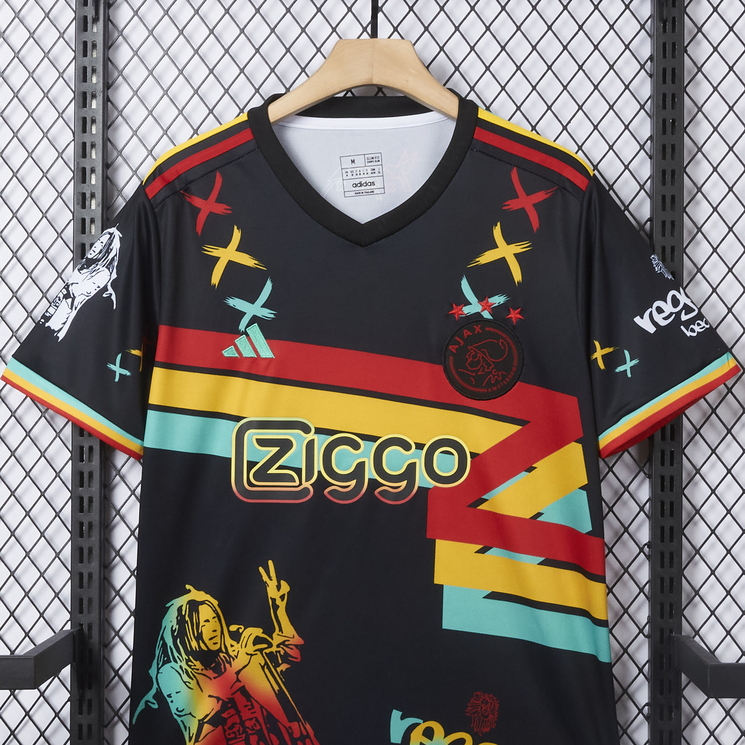 AlphaJersey-Ajax 25-26 Graffiti Special Jersey - Fans Version