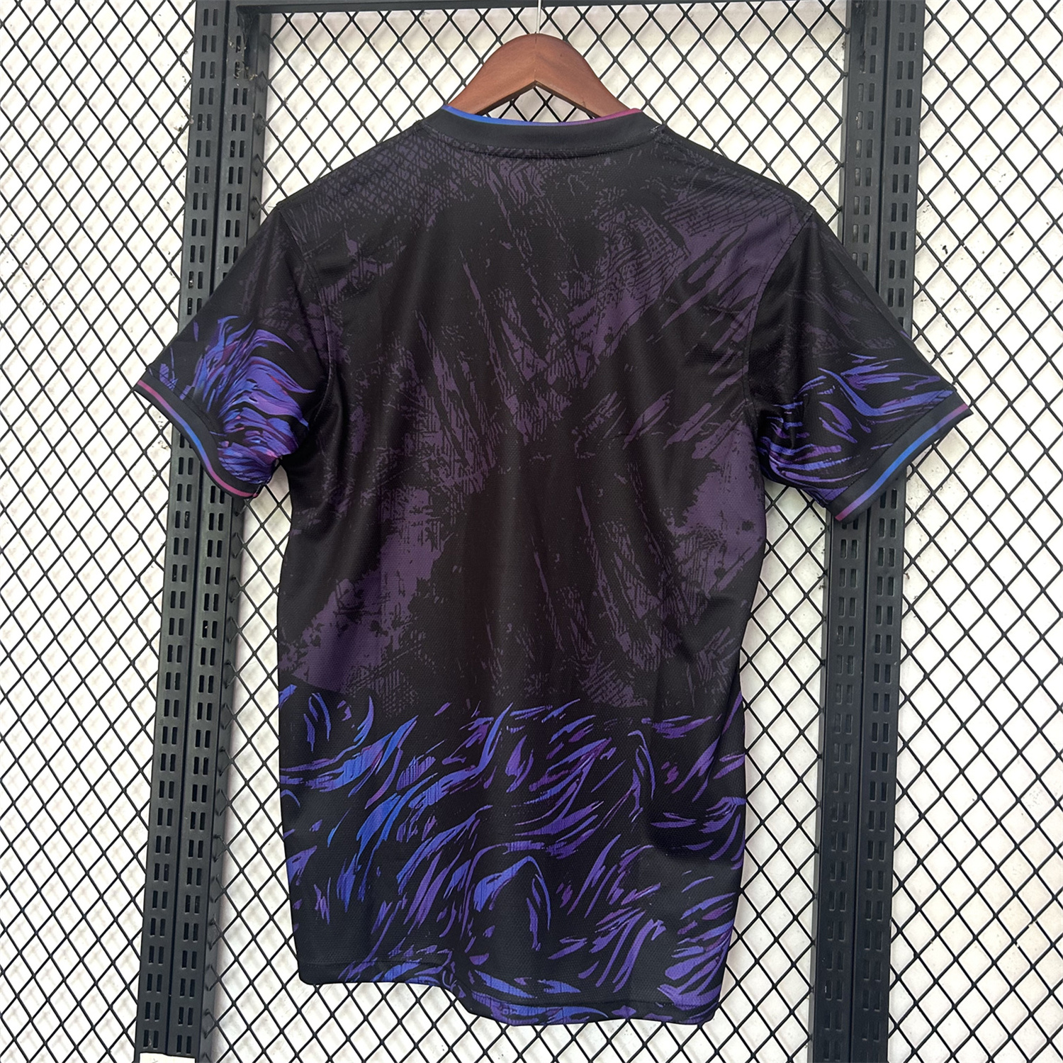 AlphaJersey-Barcelona 25-26 Purple Lion Black Jersey - Fans Version