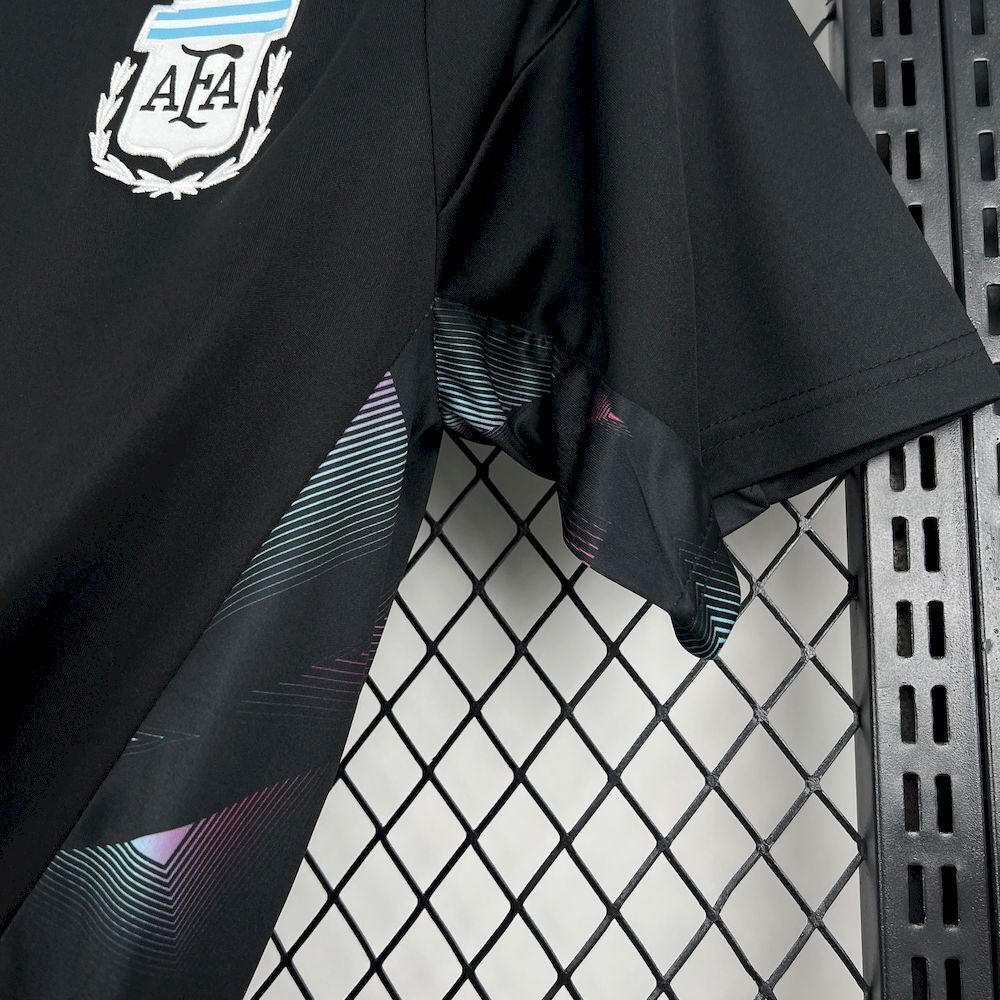 AlphaJersey-Argentina 2026 Goalkeeper Black Jersey - Fans Version