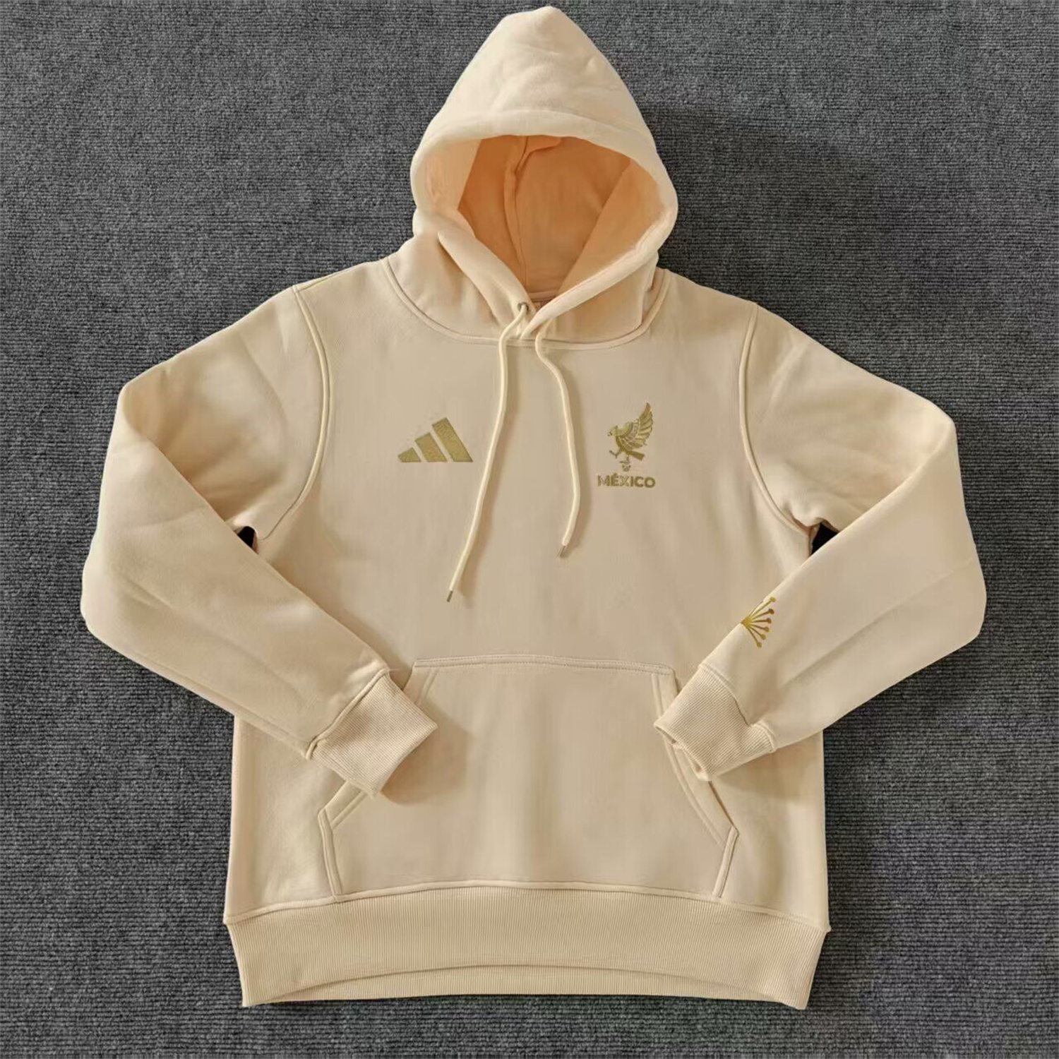 AlphaJersey-Mexico 2025 Gold Cup Black Special Edition Unisex Pullover Hoodie