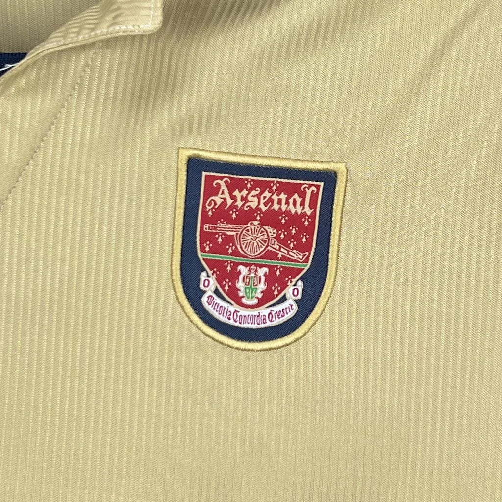 AlphaJersey-Retro Arsenal 2001-02 Away Long Sleeves Jersey