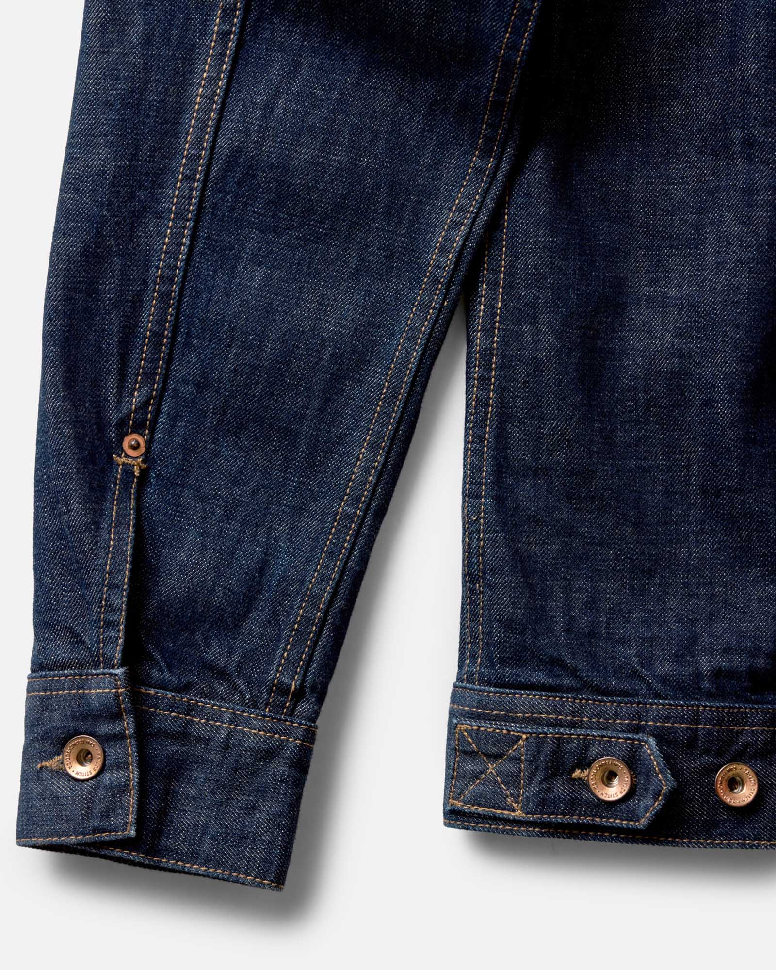 The Long Haul Jacket in Rinsed Organic Selvedge | Modern Menswear by yycbvcnbmmnbm