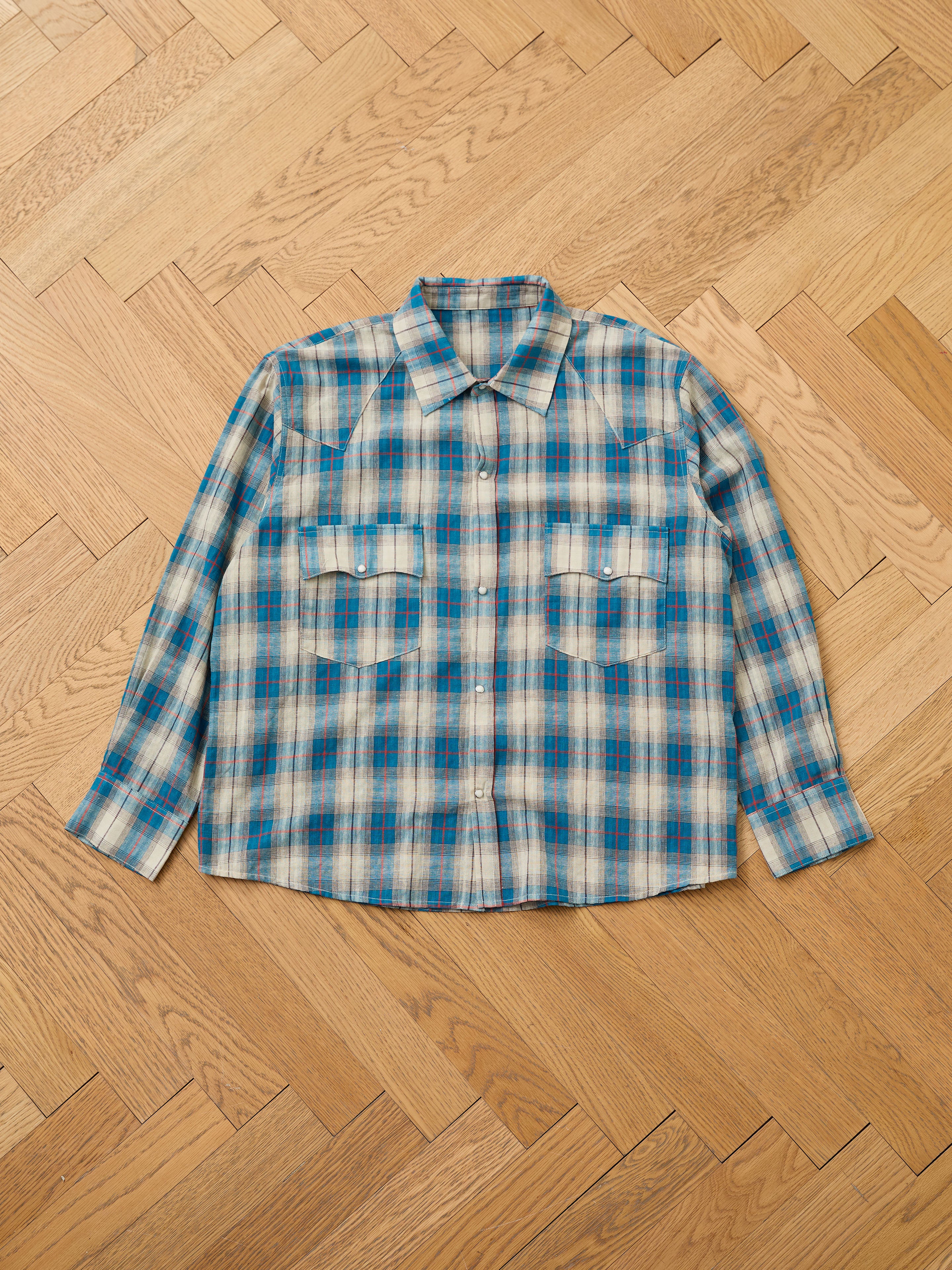Western Plaid Snap Button Shirt | Modern Menswear by yycbvcnbmmnbm