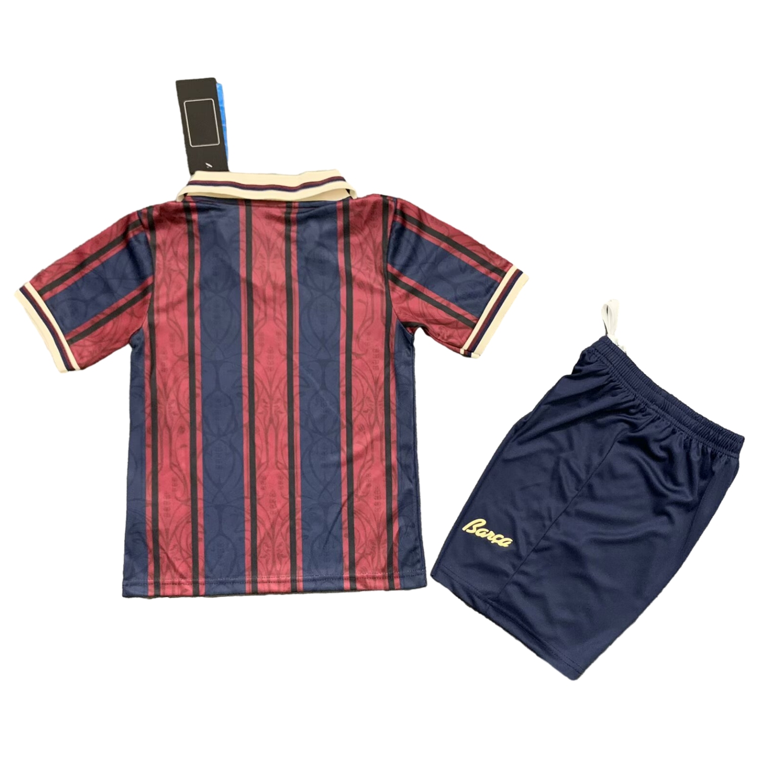 AlphaJersey-Barcelona 25-26 125th Anniversary Throwback Kids Kit