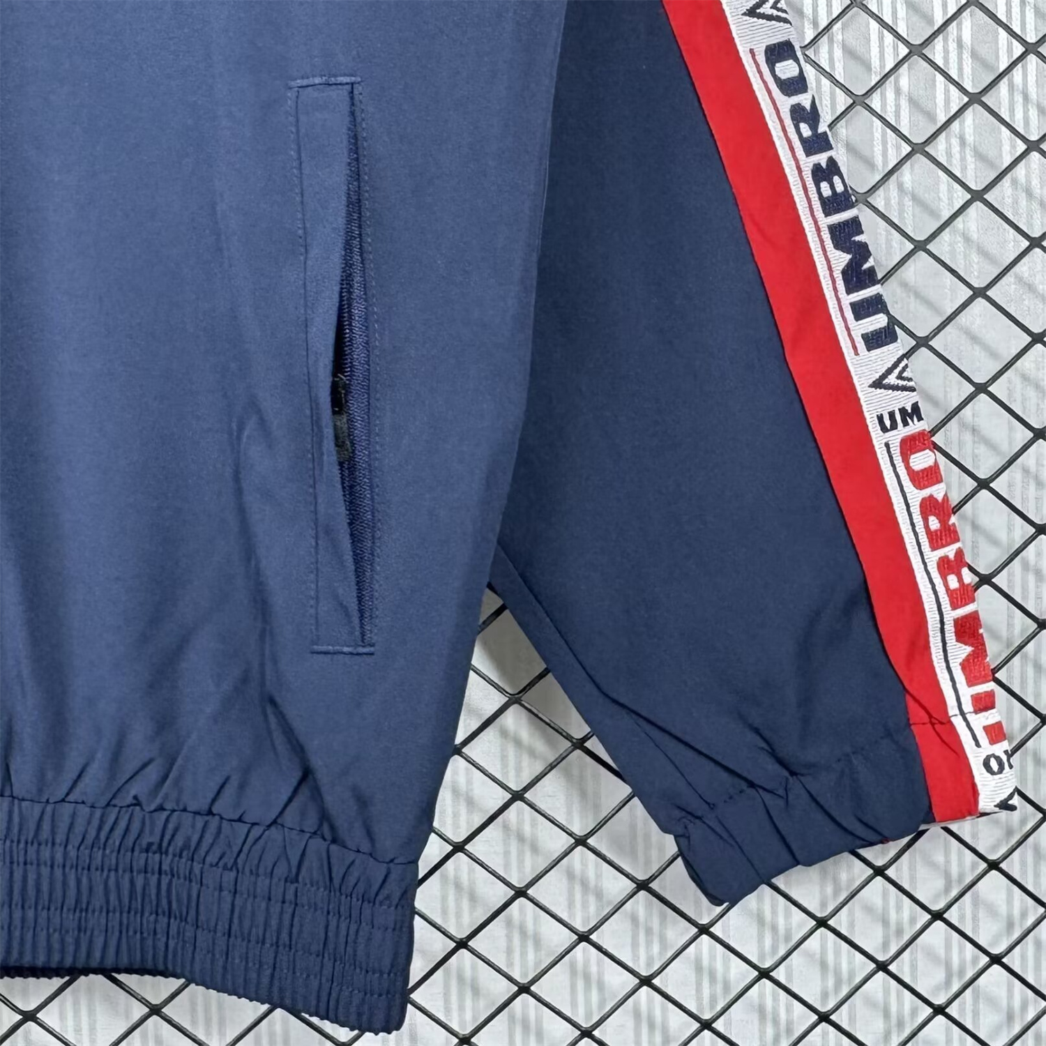 AlphaJersey-Retro Celta Vigo 1998-99 Windbreaker Jacket - White And Blue