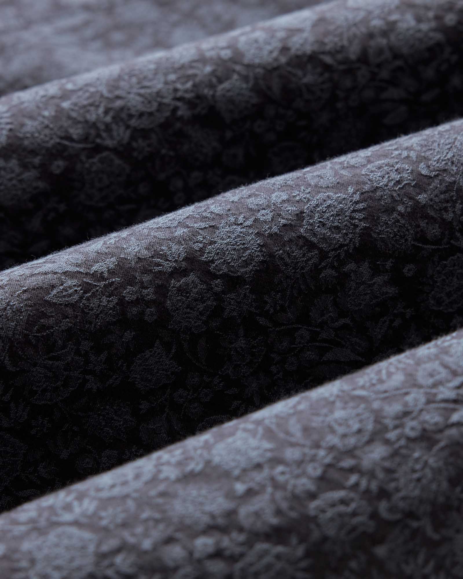 The Hawthorne Shirt in Japanese Night Bloom Jacquard | Modern Menswear by yycbvcnbmmnbm