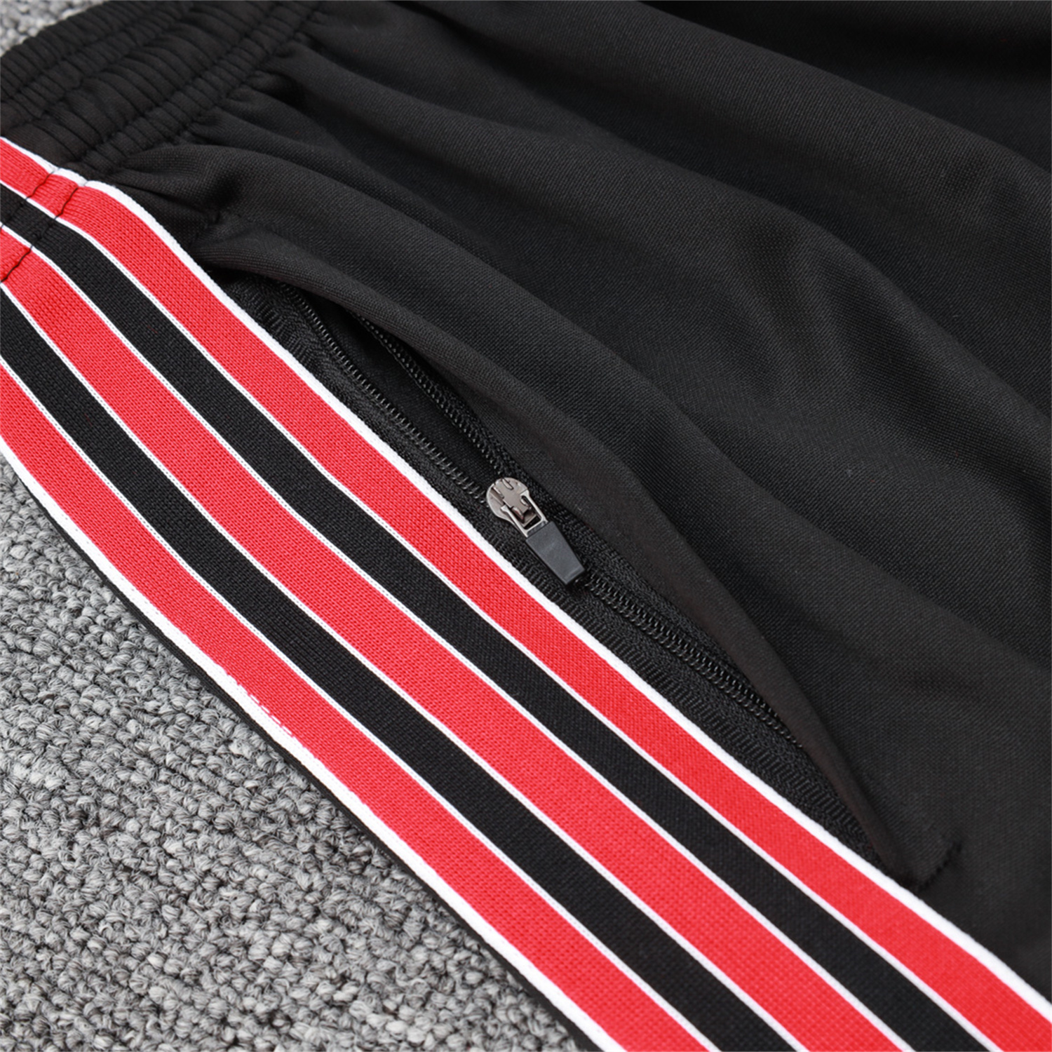 AlphaJersey-Manchester United 25-26 Originals Terrace Icon Jacket Training Tracksuit - Black