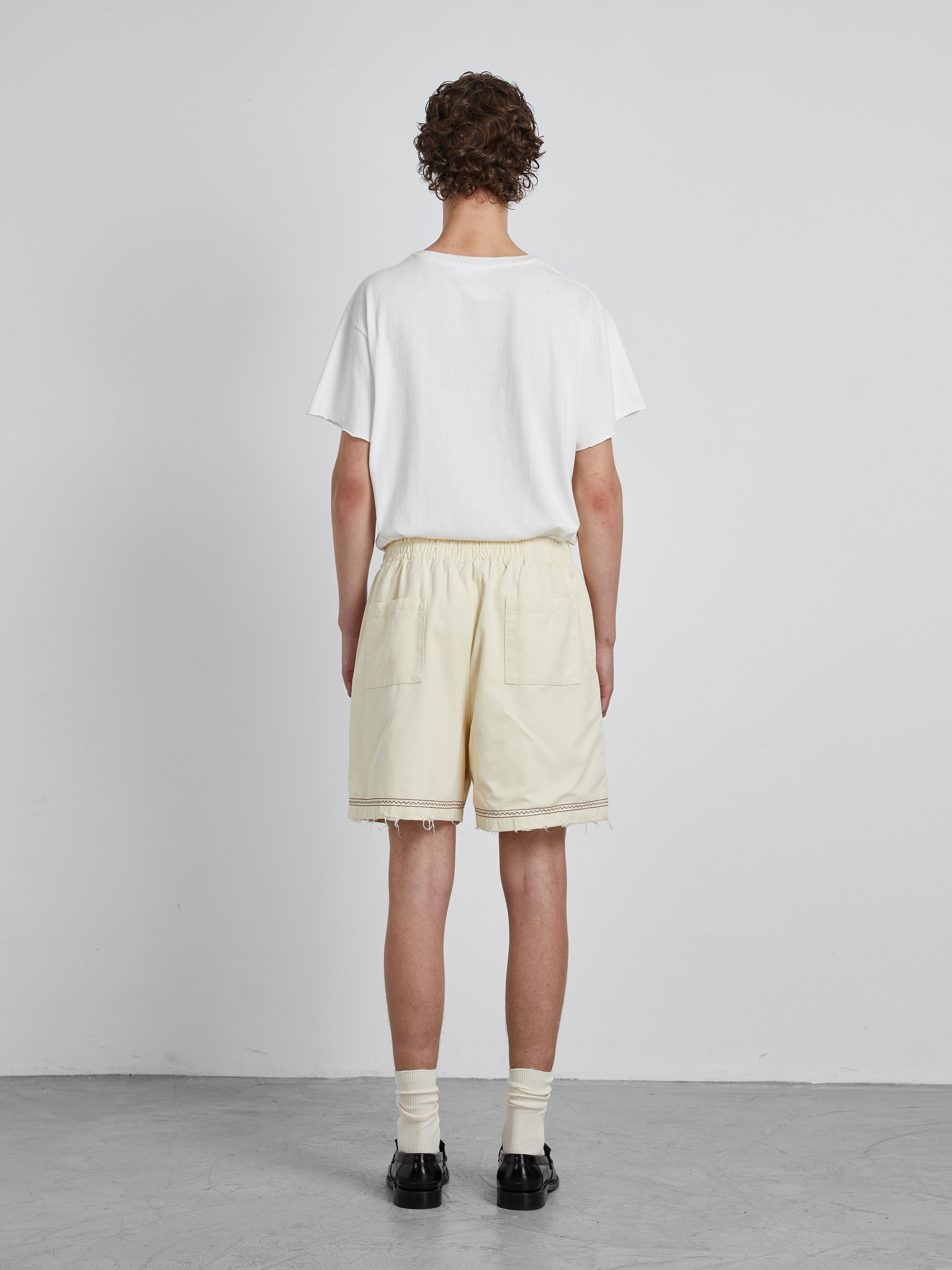 Embroidered Horse Shorts | Modern Menswear by yycbvcnbmmnbm
