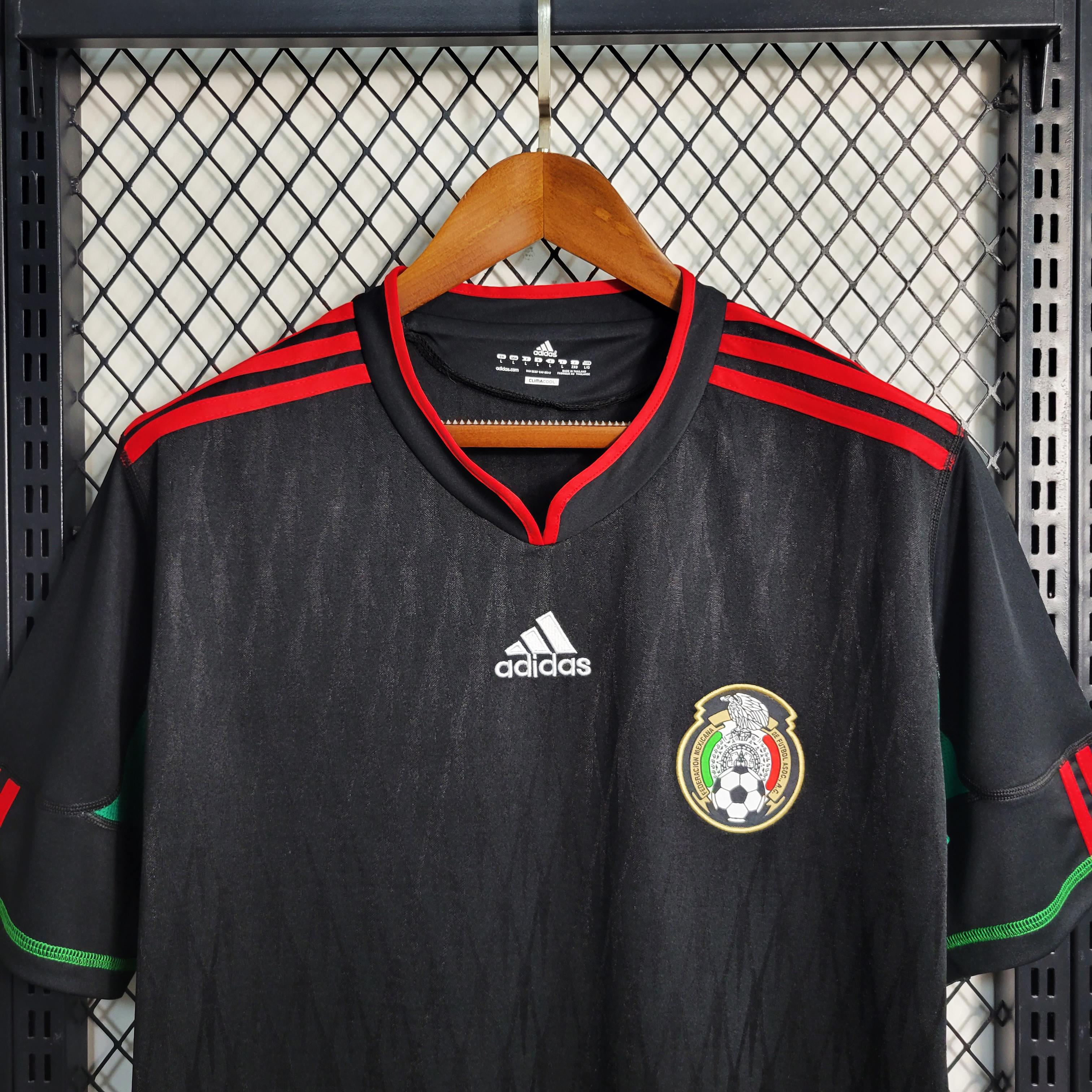 AlphaJersey-Retro Mexico 2010 Away Stadium Jersey