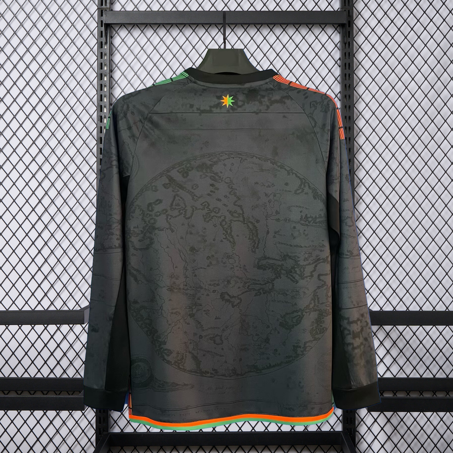 AlphaJersey-Venezia FC 25-26 Home Black Unsponsored Long Sleeves Jersey - Fans Version