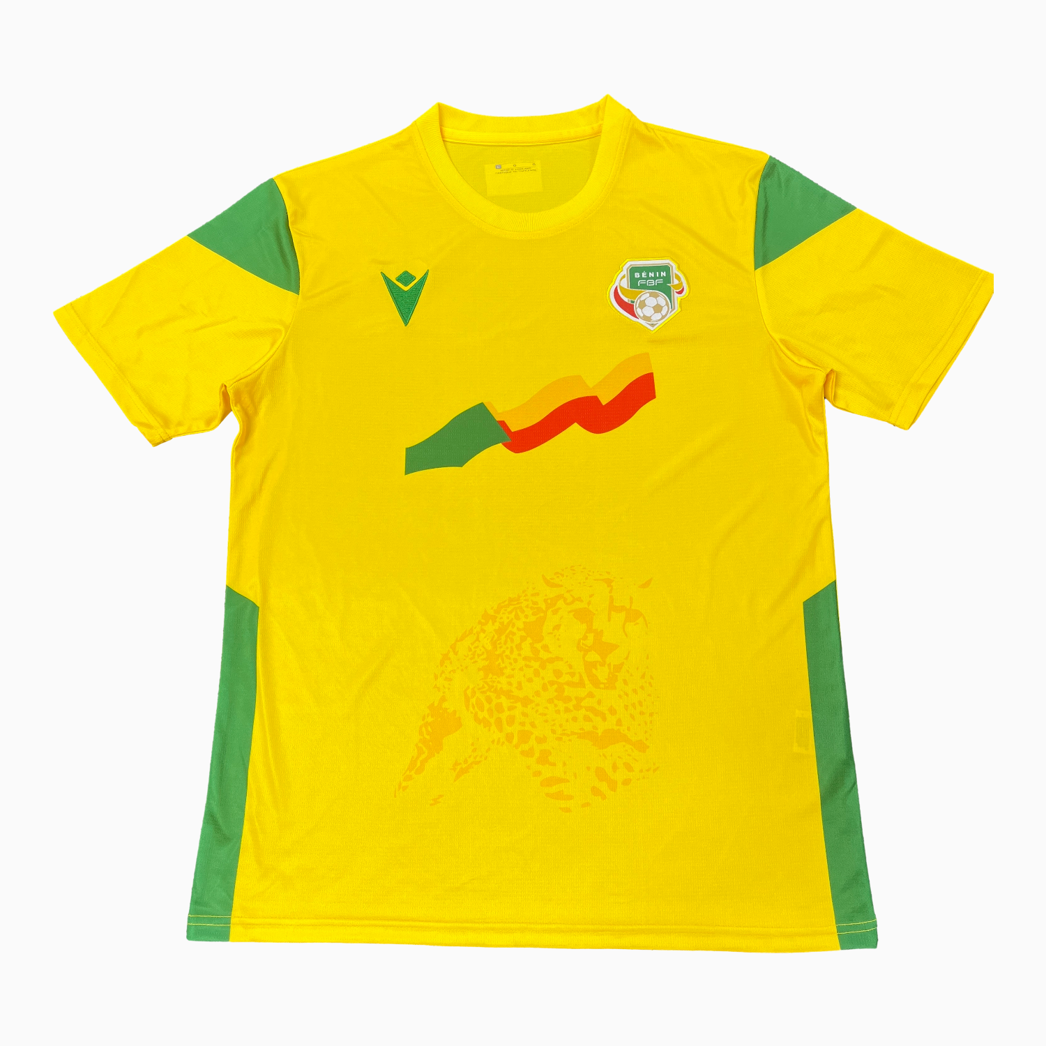 AlphaJersey-Benin 2026 Home Yellow Jersey - Fans Version