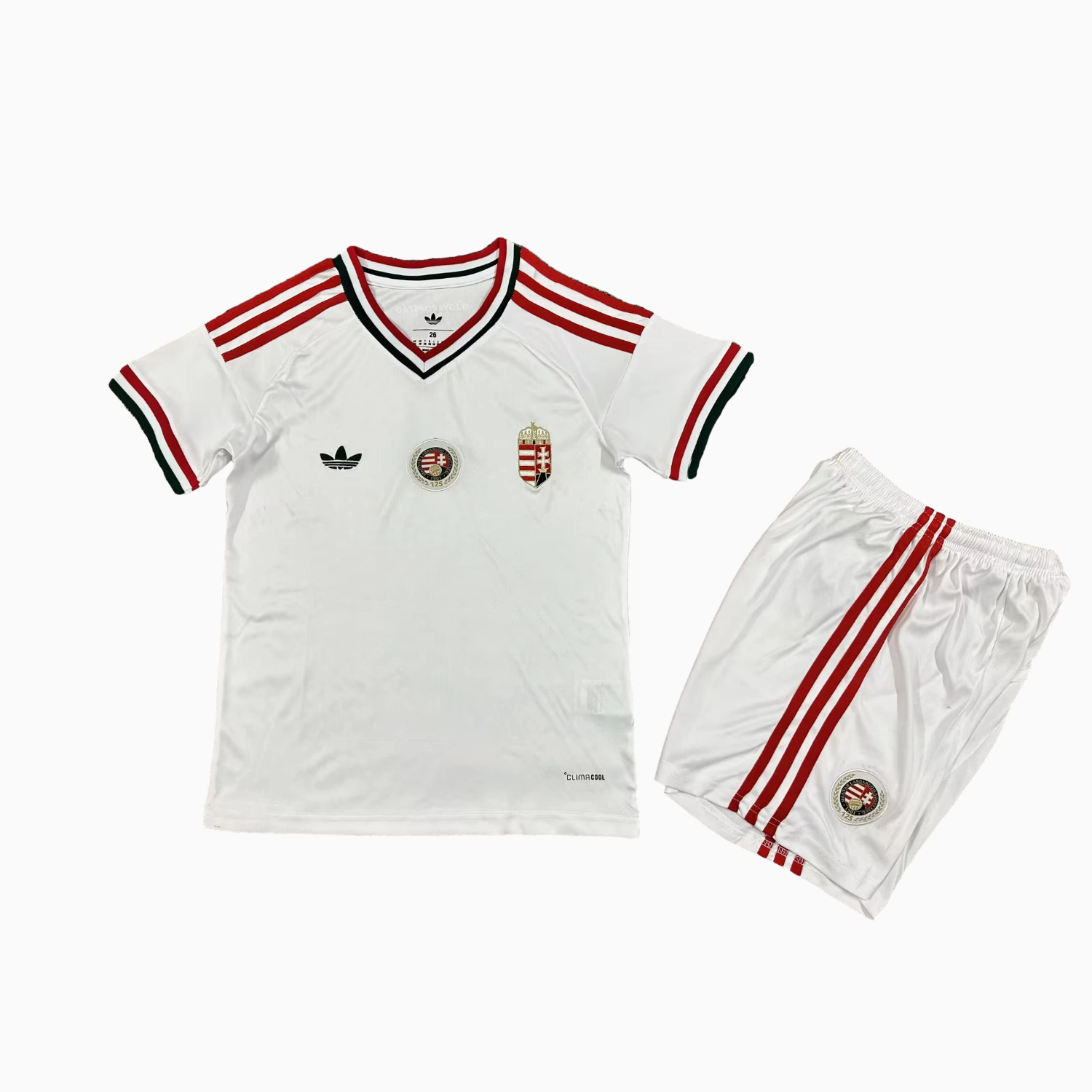 AlphaJersey-Hungary 2026 Away Kids Kit