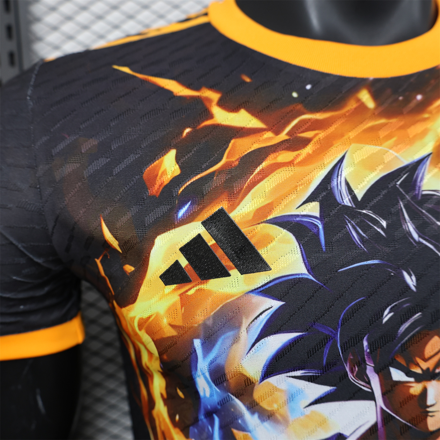 AlphaJersey-Japan 25-26 Goku Fighting Form Black Special Jersey - Player Version