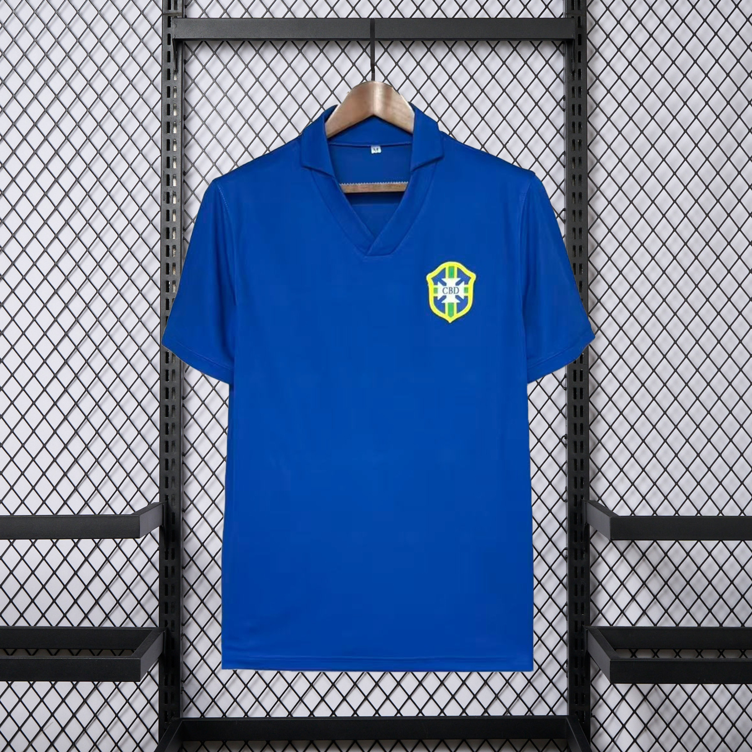 AlphaJersey-Retro Brazil 1958 Away Jersey