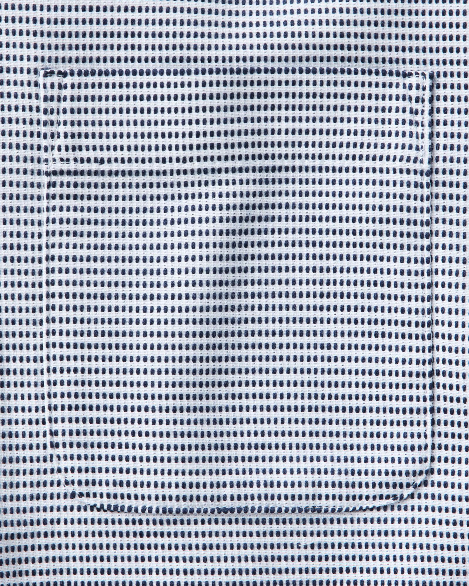 The Hawthorne Shirt in Blue Pin Dot Dobby | Modern Menswear by yycbvcnbmmnbm
