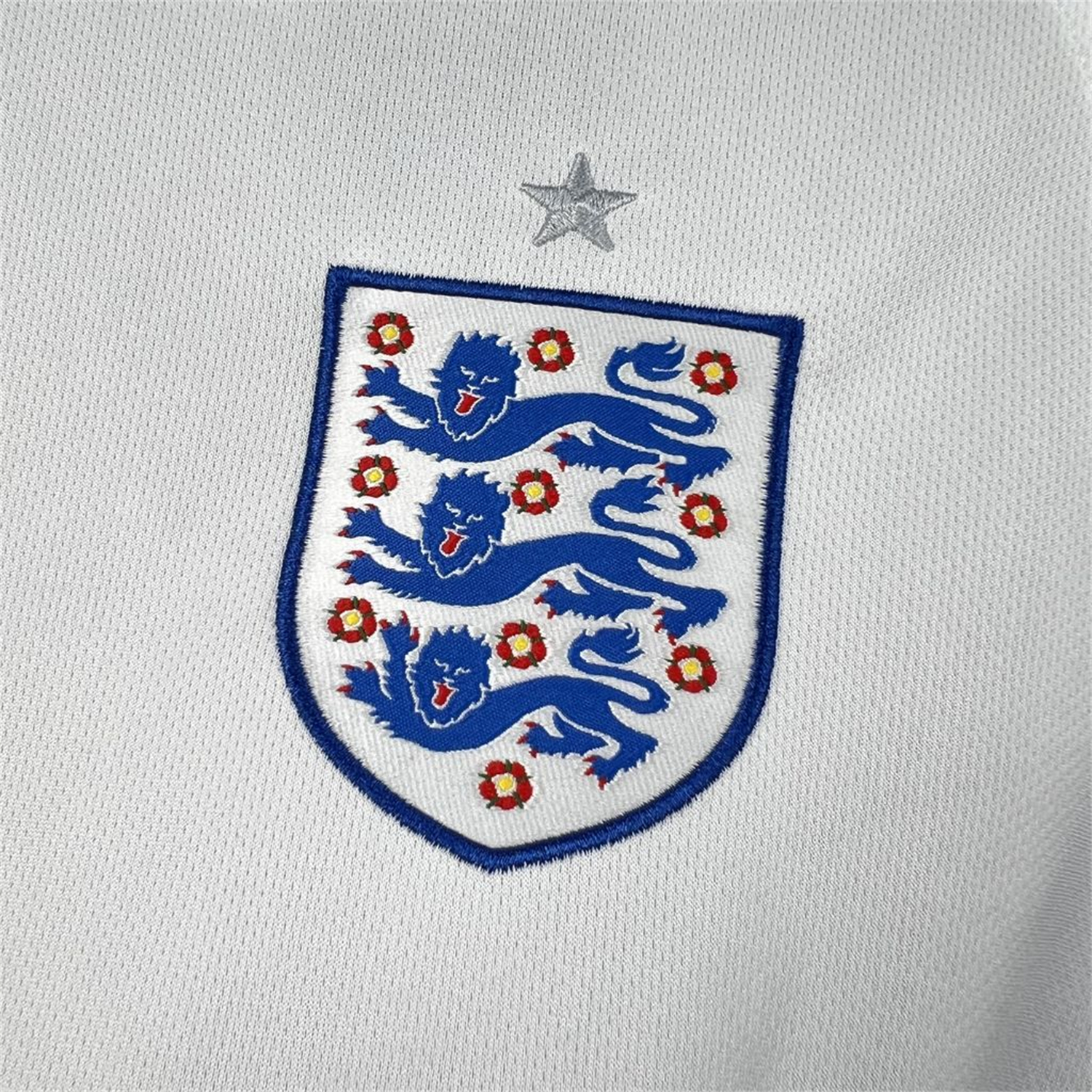 AlphaJersey-Retro England 2016 Home White Jersey