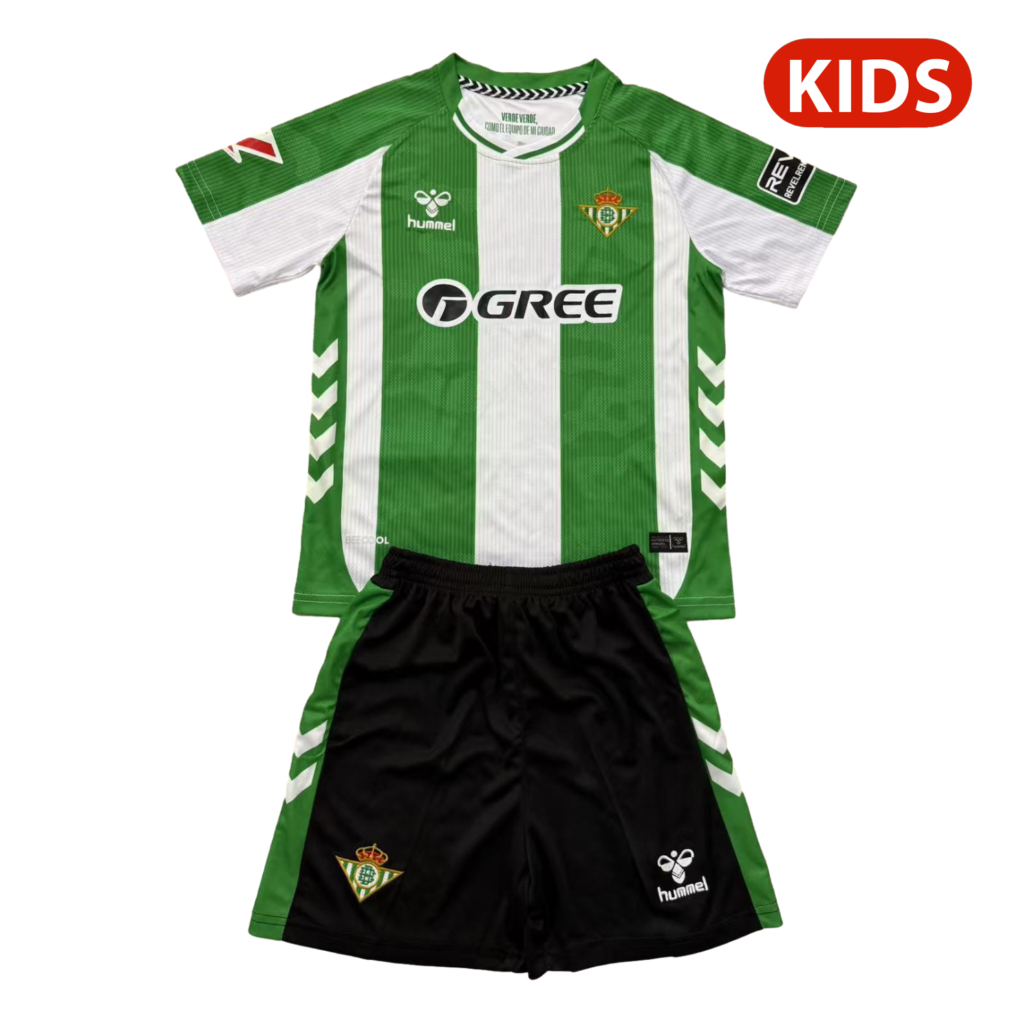 AlphaJersey-Real Betis 25-26 Home Kids Kit