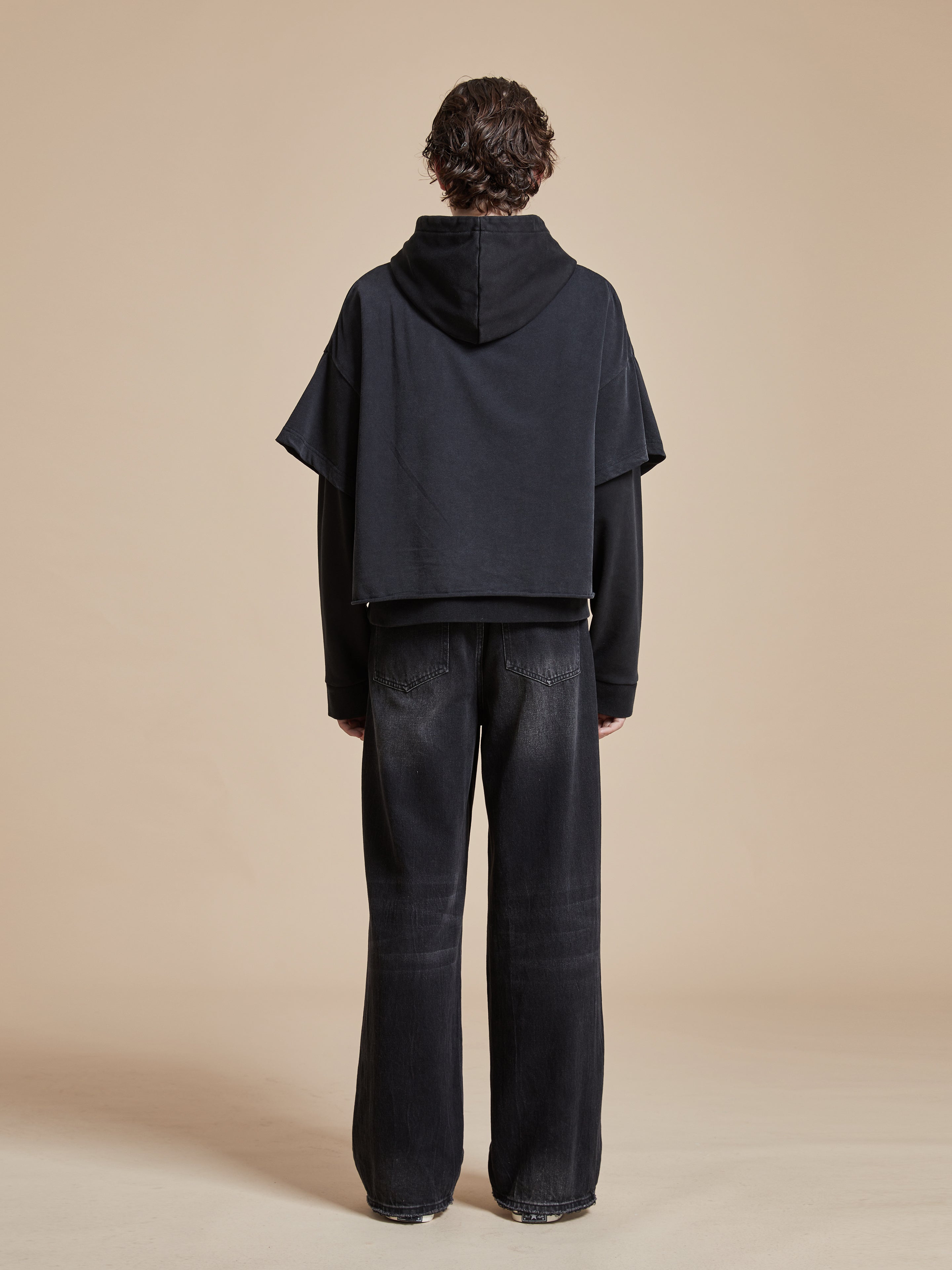 Double Layer Hoodie | Modern Menswear by yycbvcnbmmnbm