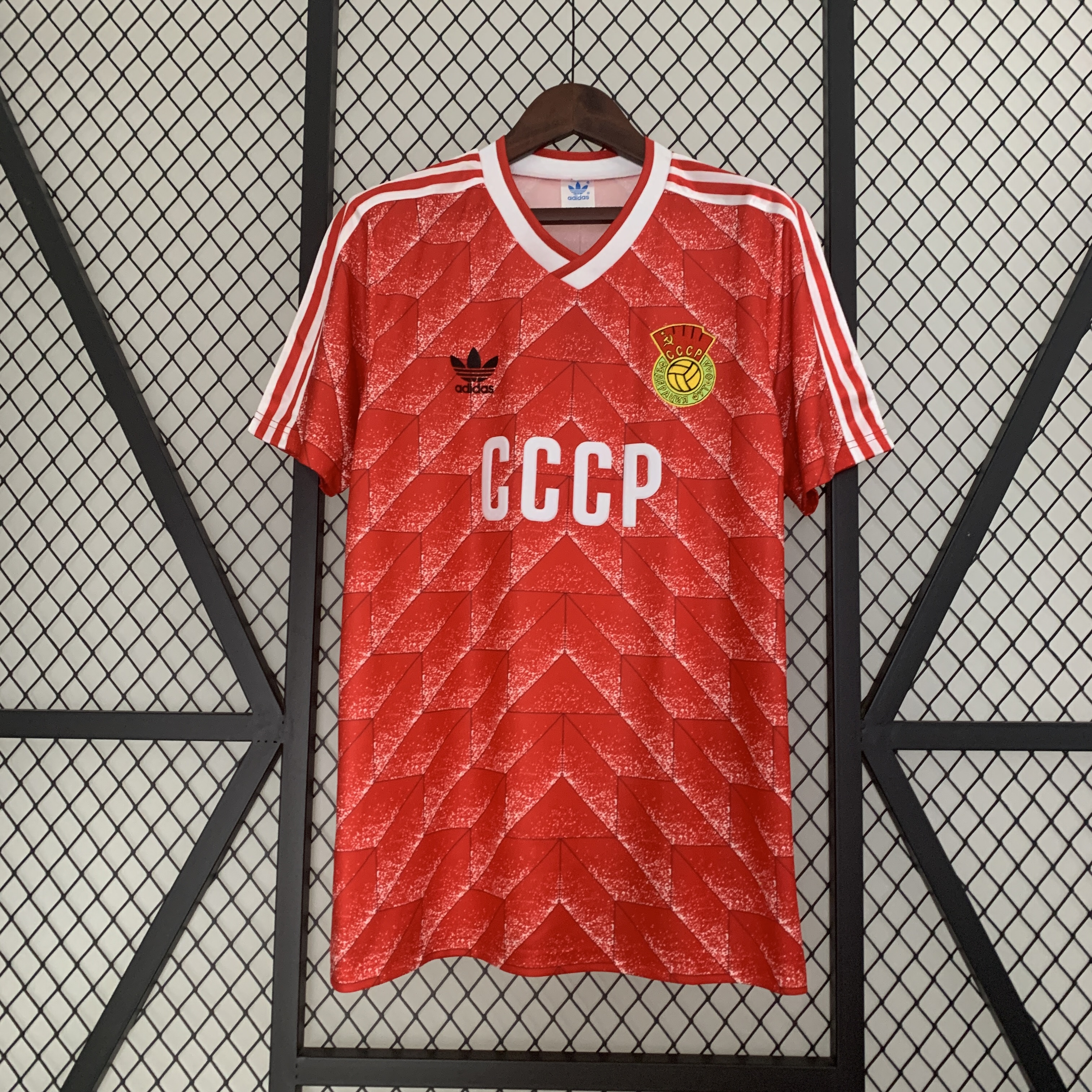 AlphaJersey-Retro Soviet Union 1988-89 Home Stadium Jersey