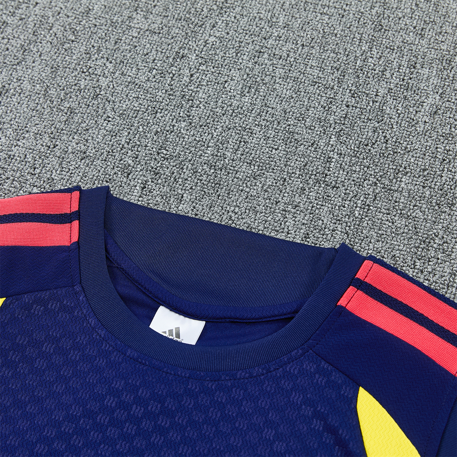 AlphaJersey-Colombia 2026 Vest Training Set - Dark Blue Vest and Shorts