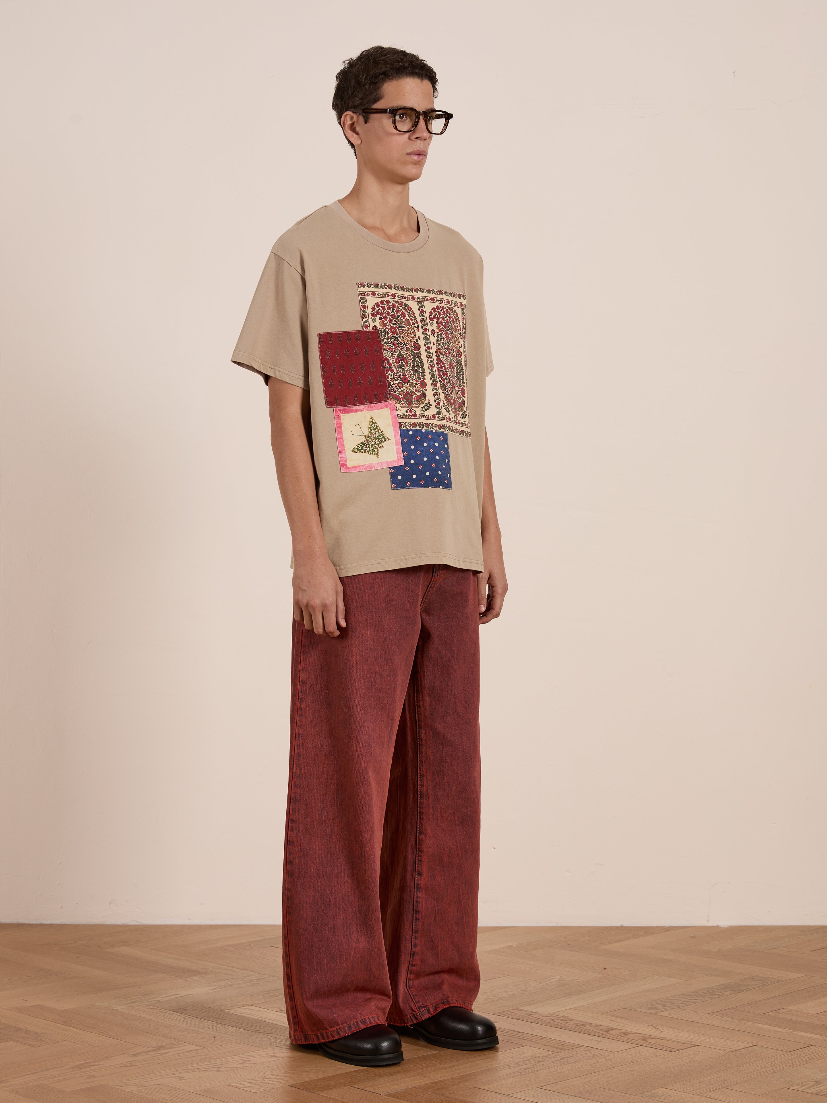 Patchwork Tee | Modern Menswear by yycbvcnbmmnbm