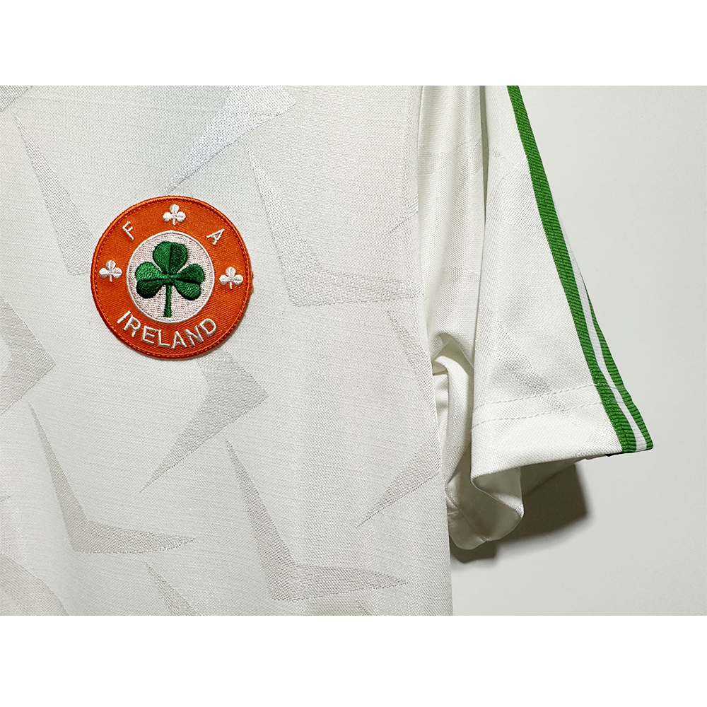 AlphaJersey-Retro Ireland 1990 Away Unsponsored Jersey