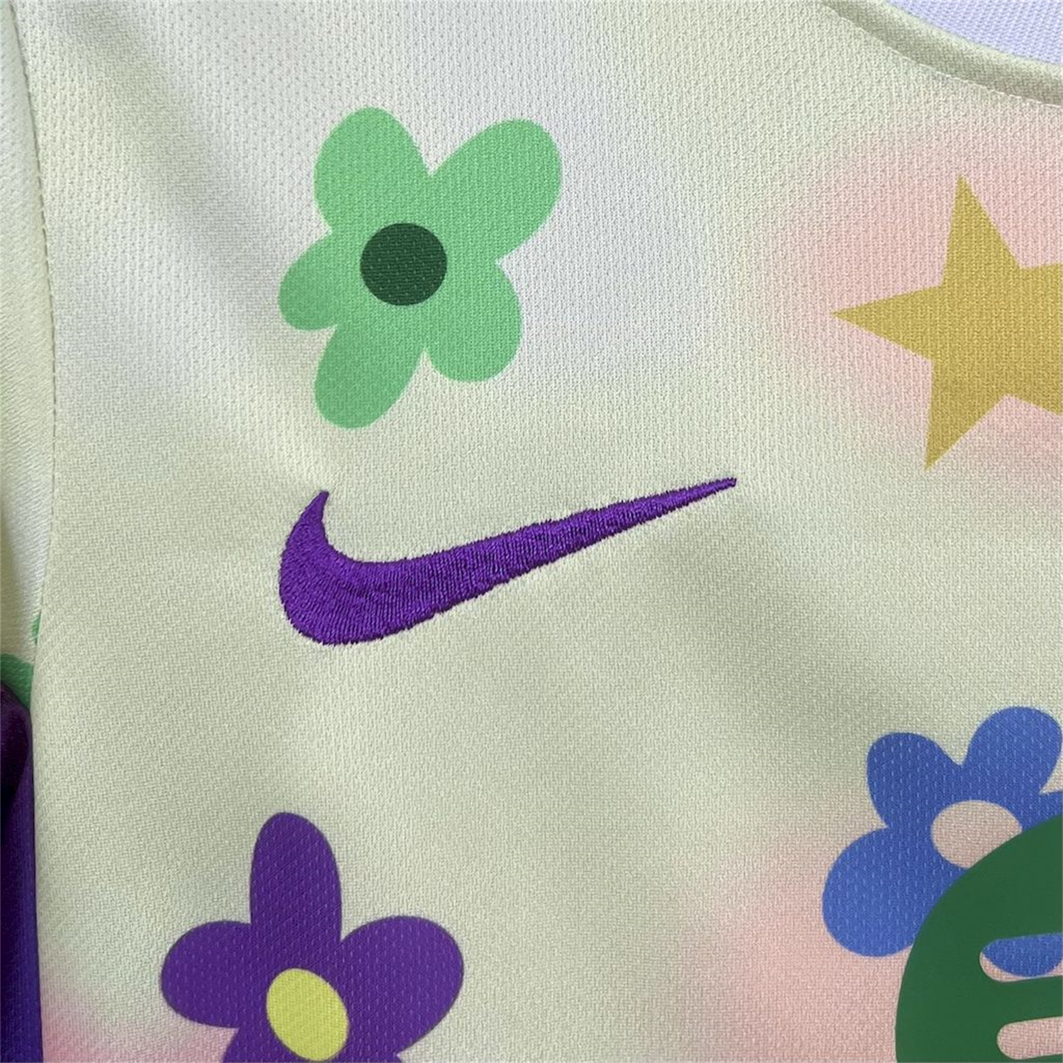 AlphaJersey-Barcelona 25-26 Stars And Flowers Pink Special Kids Kit