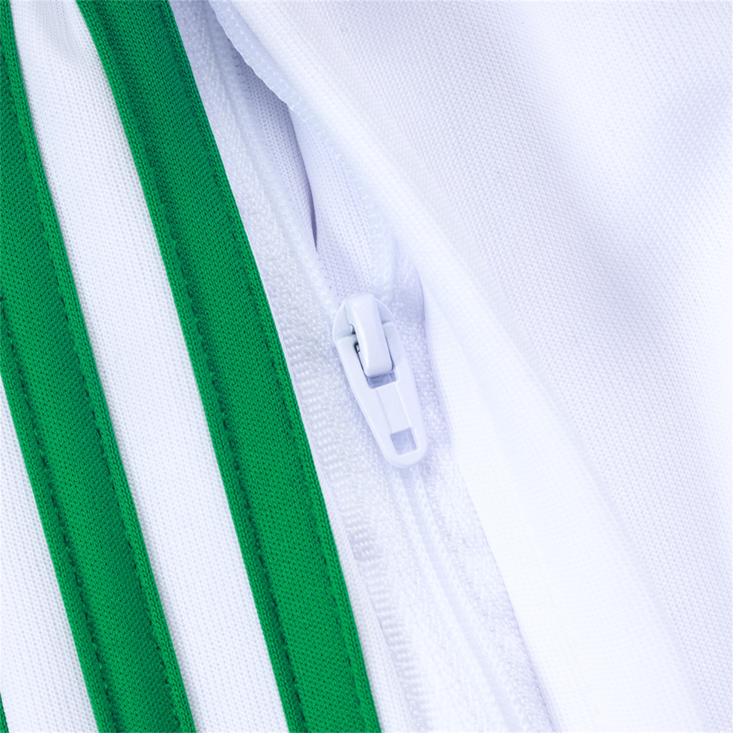 AlphaJersey-Senegal 2026 Jacket Training Tracksuit - White With Green Jackets & Pants