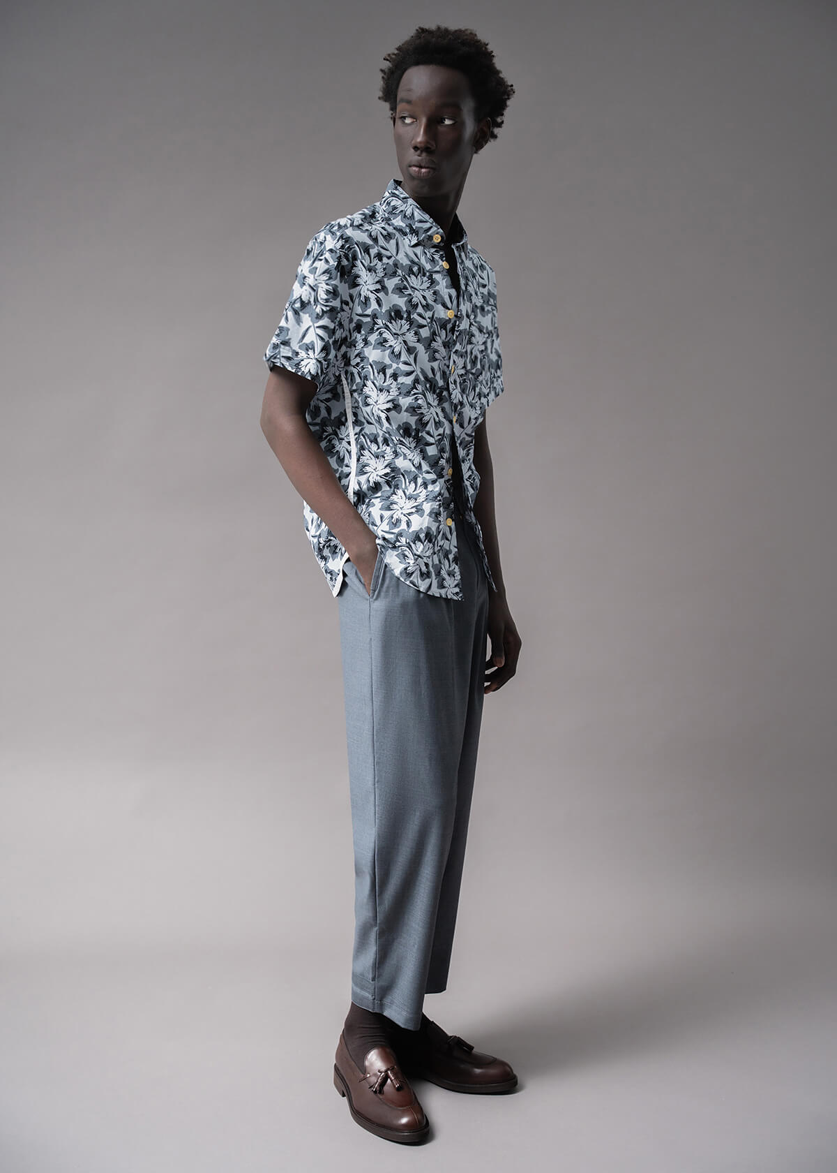 Shadows Of Grey Shirt | Modern Menswear by yycbvcnbmmnbm
