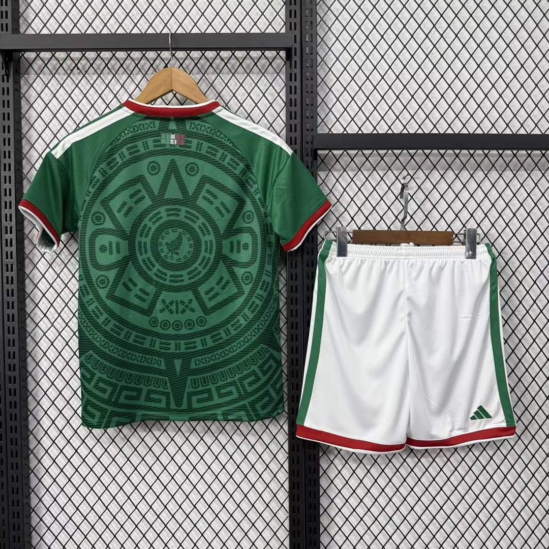 AlphaJersey-Mexico 2026 Home Kids Kit