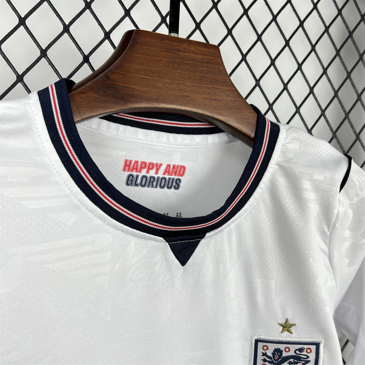 AlphaJersey-England 2026 Home White Men's Adult Jersey Set - Fans Version