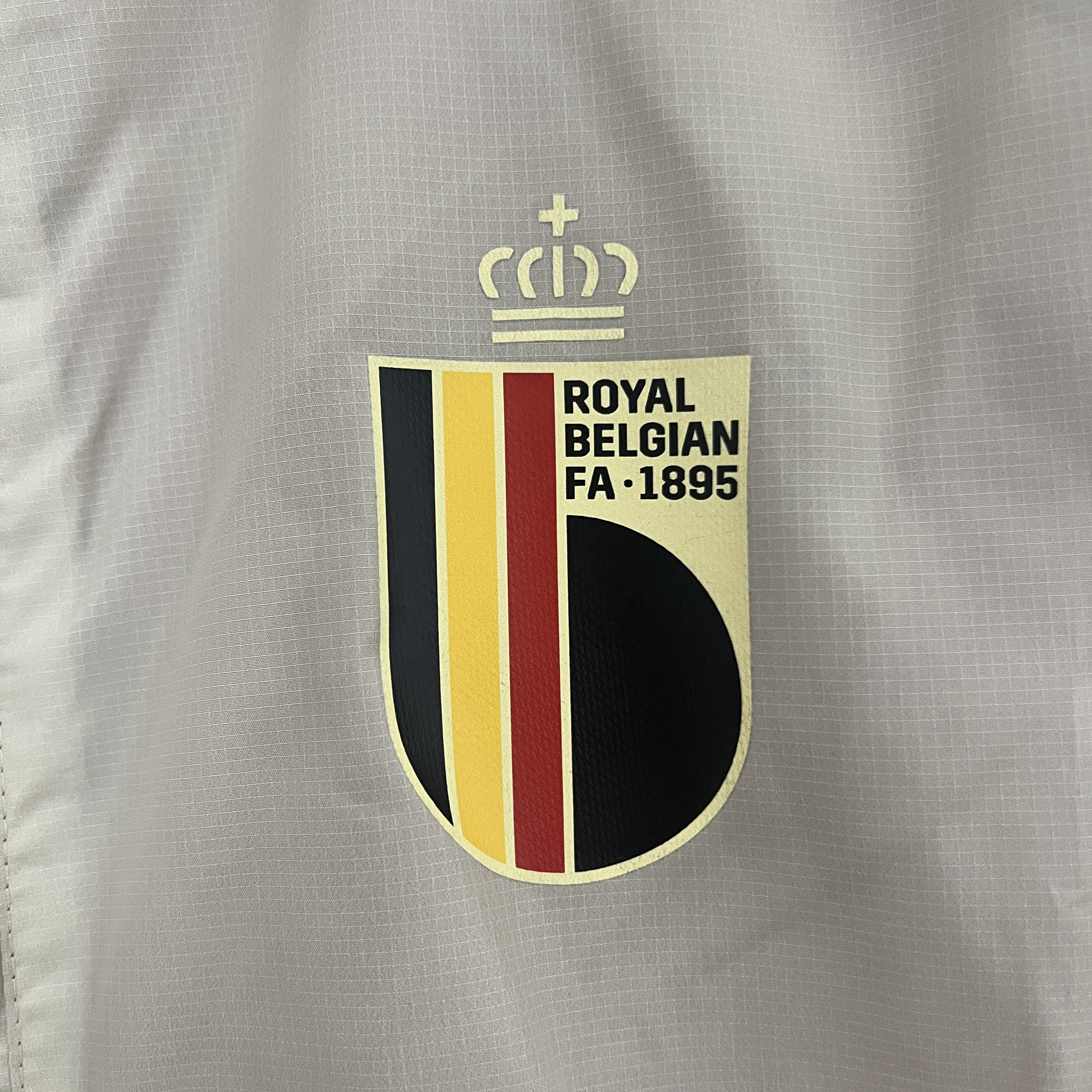 AlphaJersey-Belgium 2024 Double Sided Reversible Windbreaker - Red & Yellow