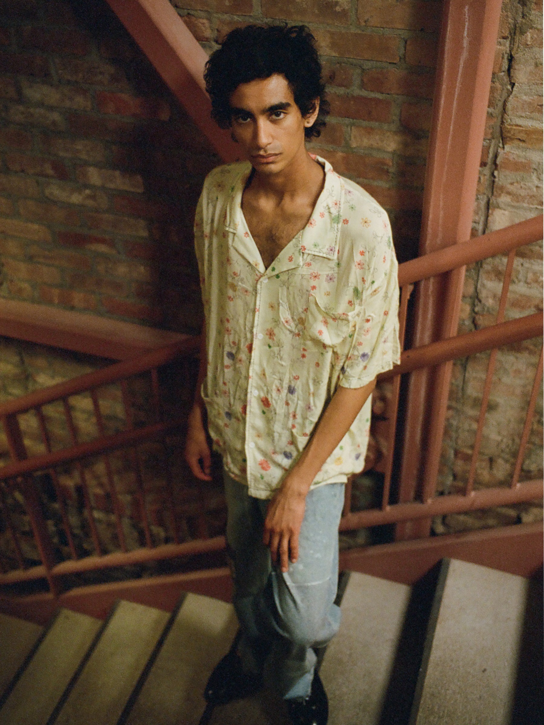 Multi Floral Camp Shirt | Modern Menswear by yycbvcnbmmnbm