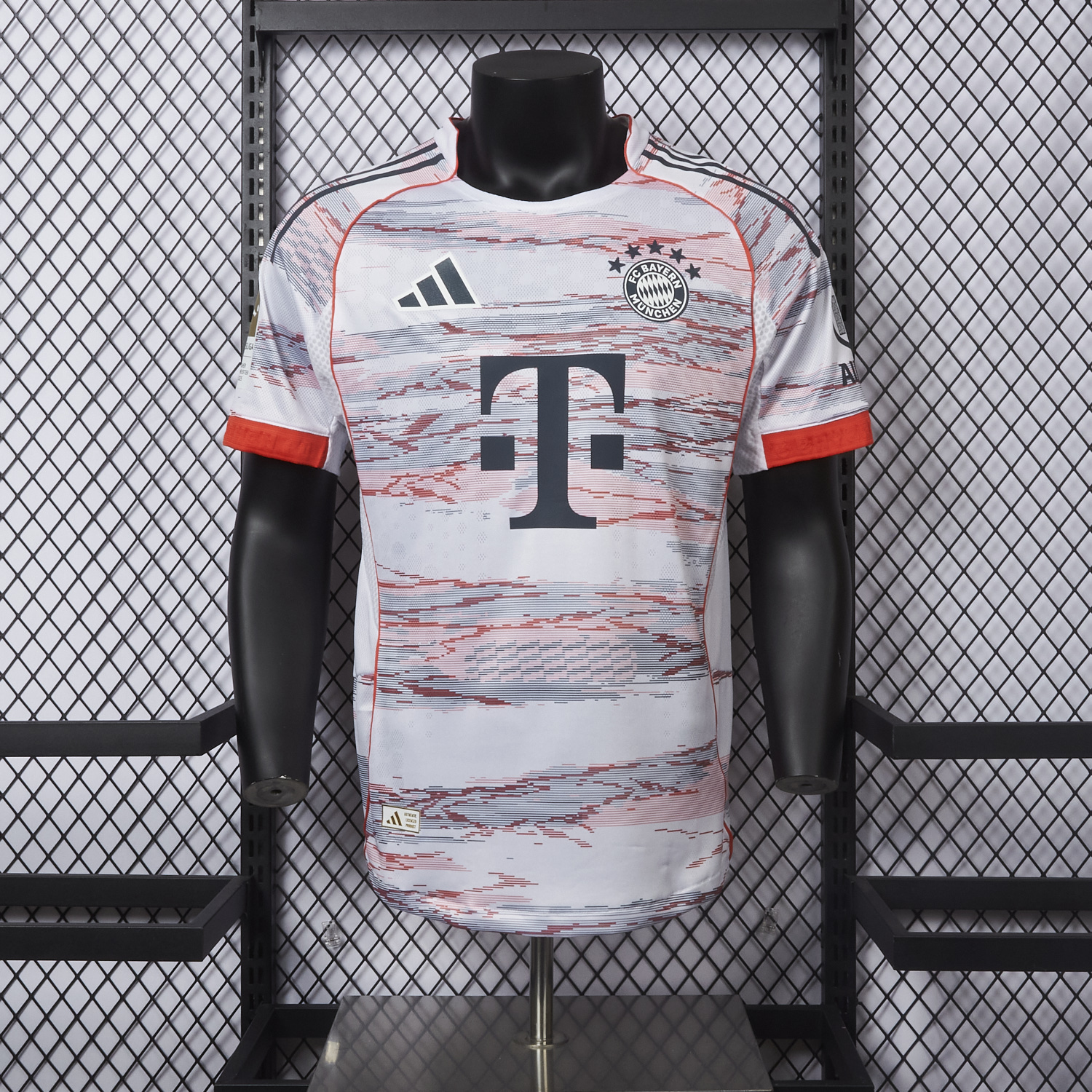 AlphaJersey-Bayern Munich 25-26 Away White Jersey - Player Version