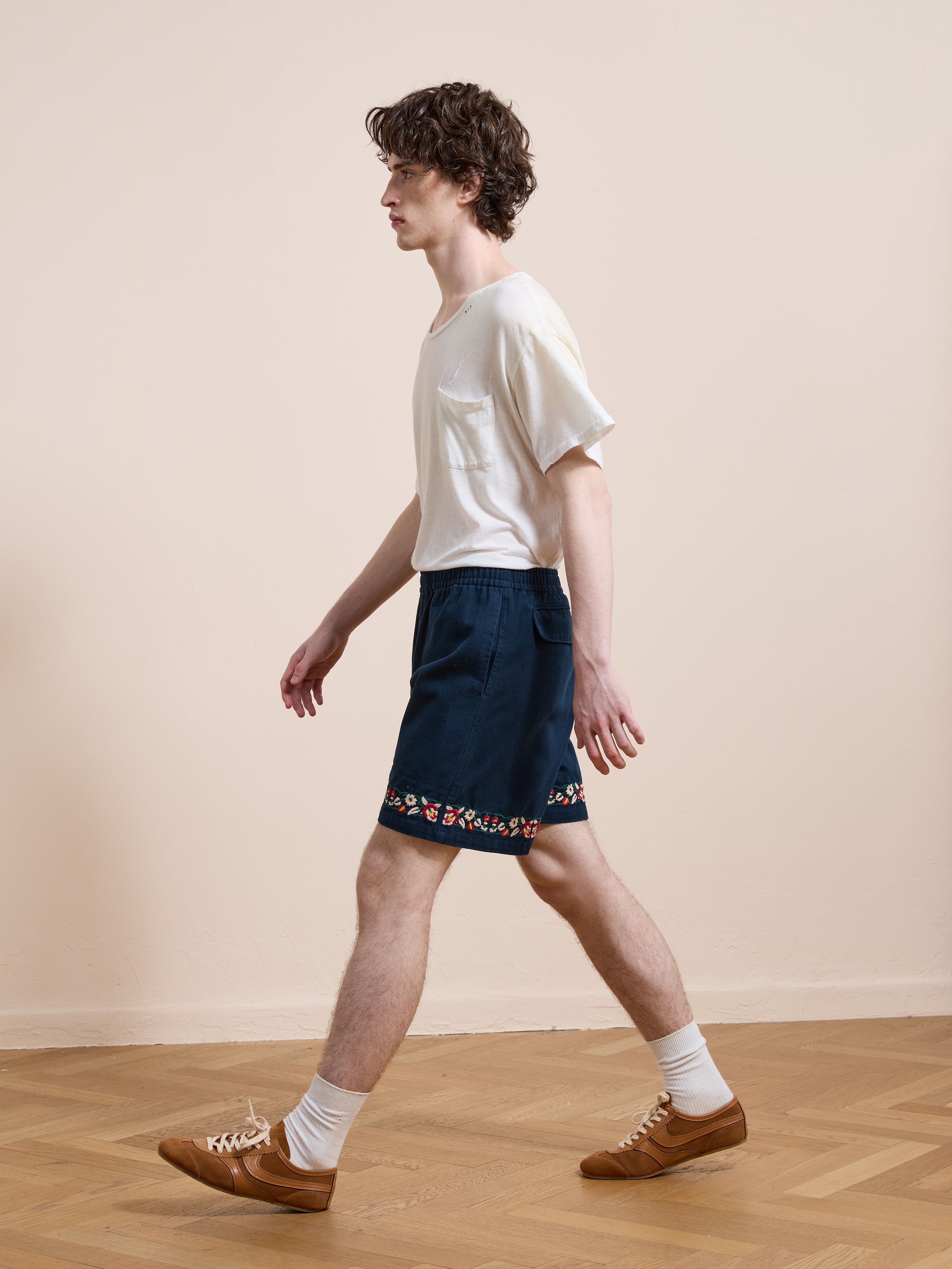 Horse Equine Twill Shorts | Modern Menswear by yycbvcnbmmnbm