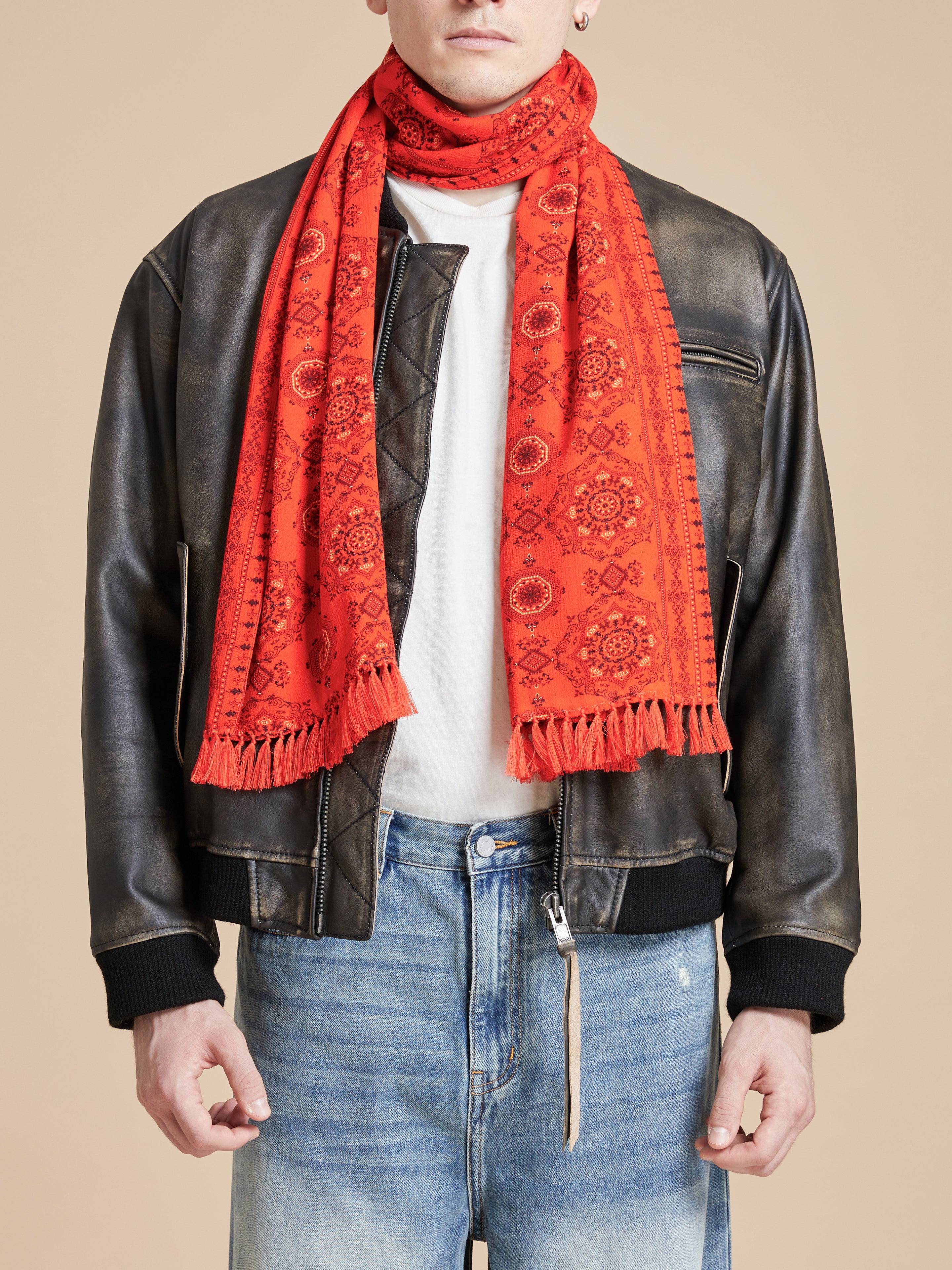 Grenadine Scarf | Modern Menswear by yycbvcnbmmnbm