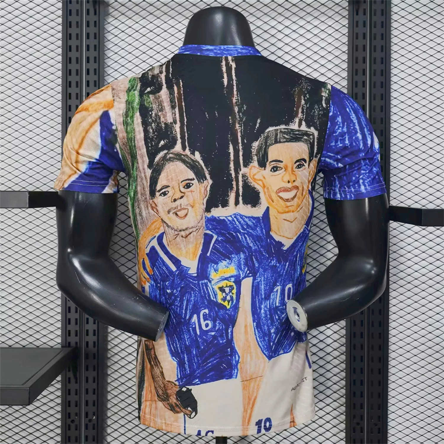 AlphaJersey-Brazil 2026 Painted Figures Special Jersey - Player Version