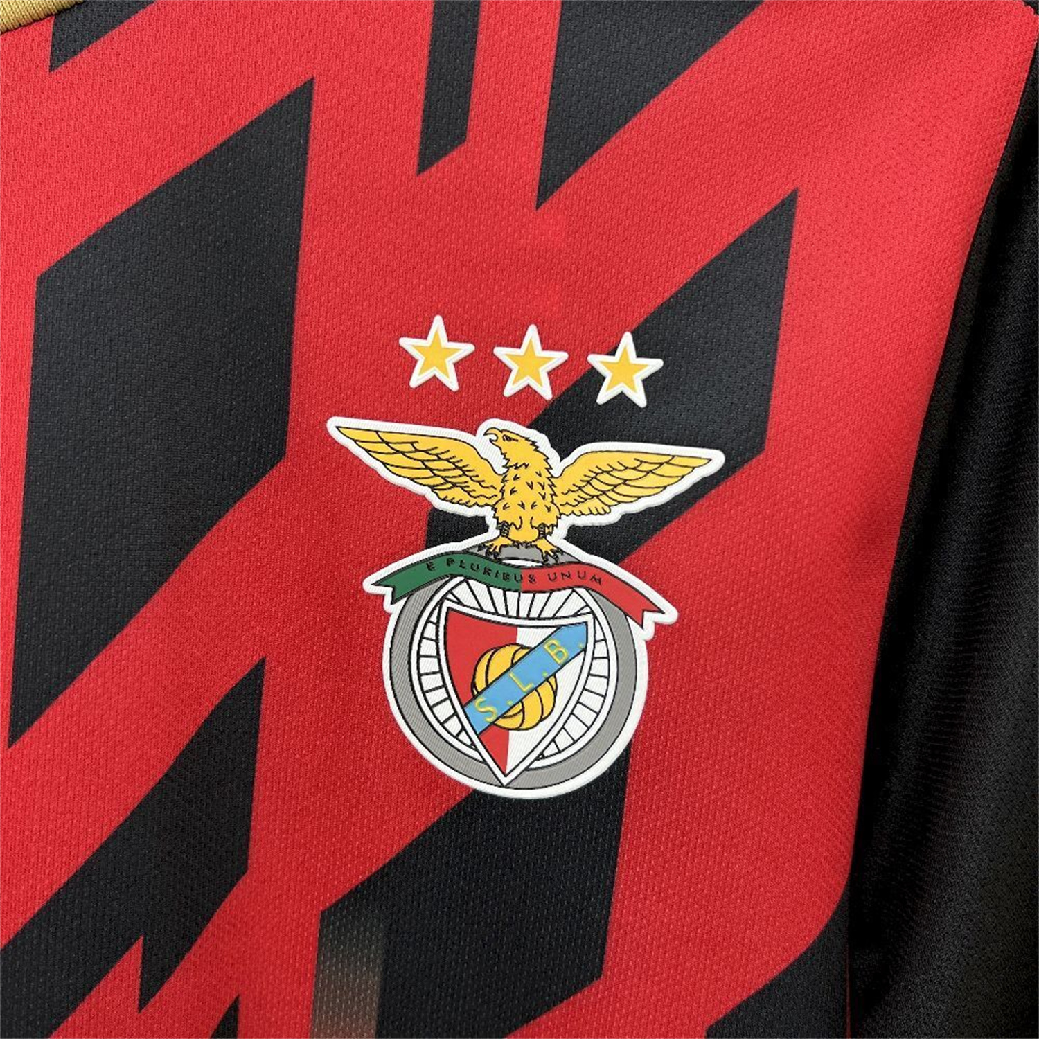 AlphaJersey-Benfica 25-26 Red And Black Jersey - Fans Version