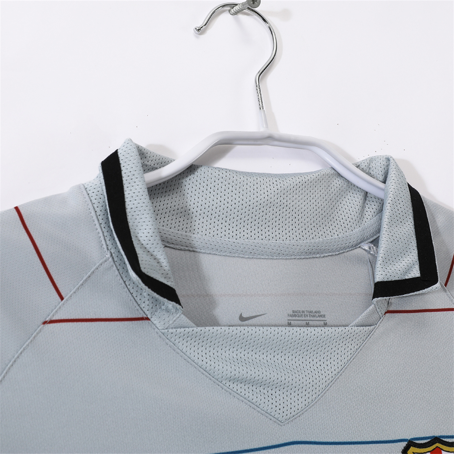 AlphaJersey-Retro Barcelona 03-04 Away Long Sleeves Jersey