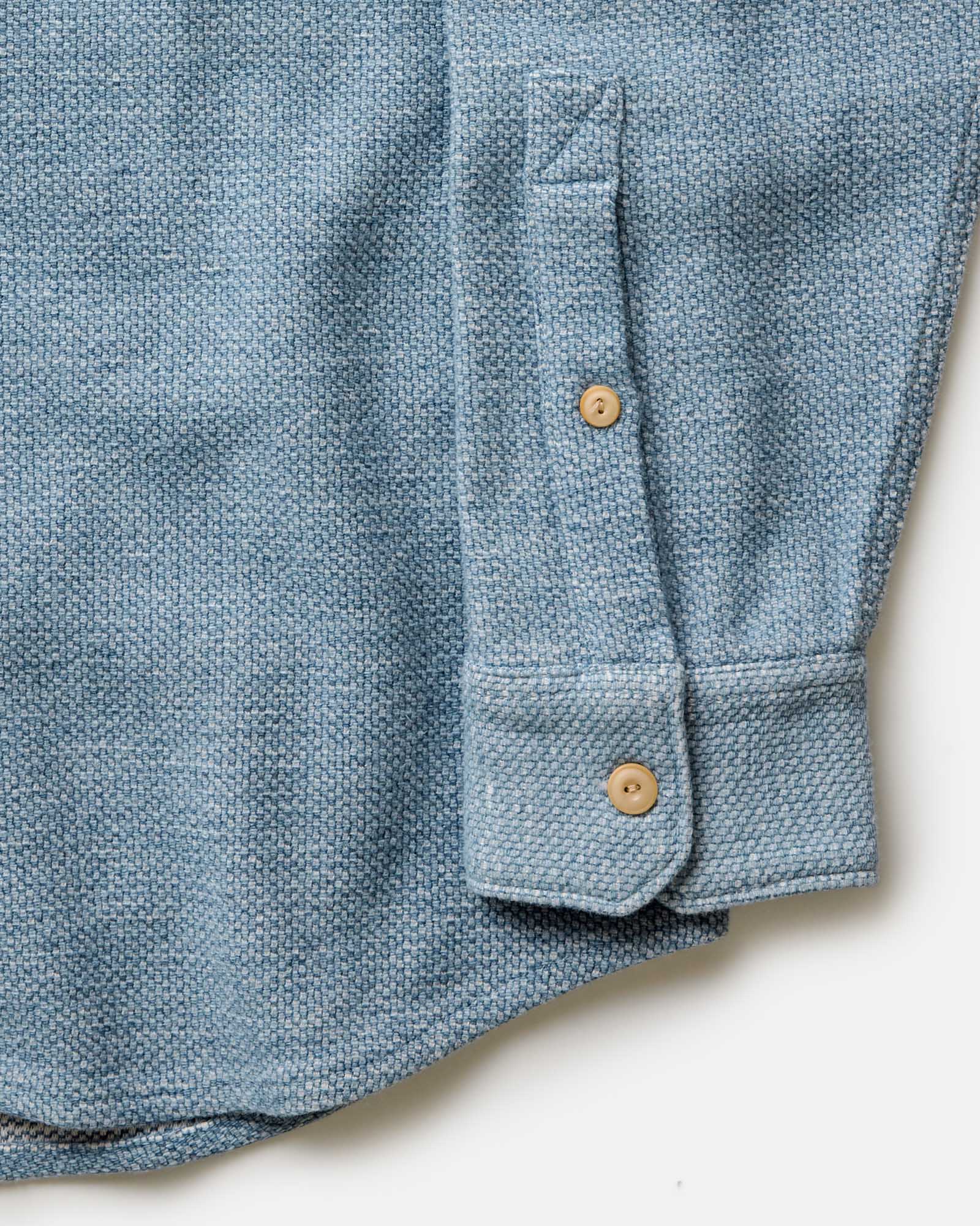 The Division Shirt in Washed Indigo | Modern Menswear by yycbvcnbmmnbm