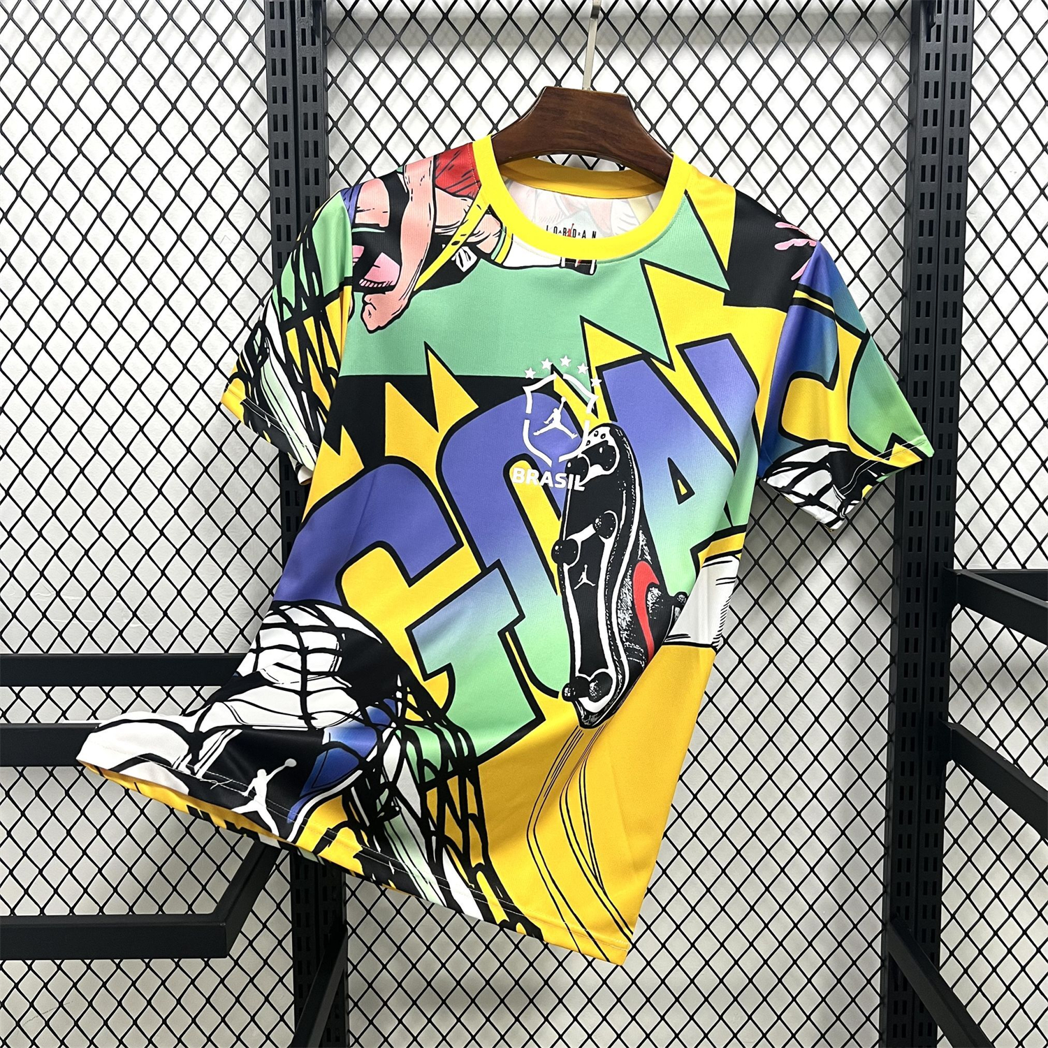 AlphaJersey-Brazil 2026 Goal Variegated Special Jersey - Fans Version