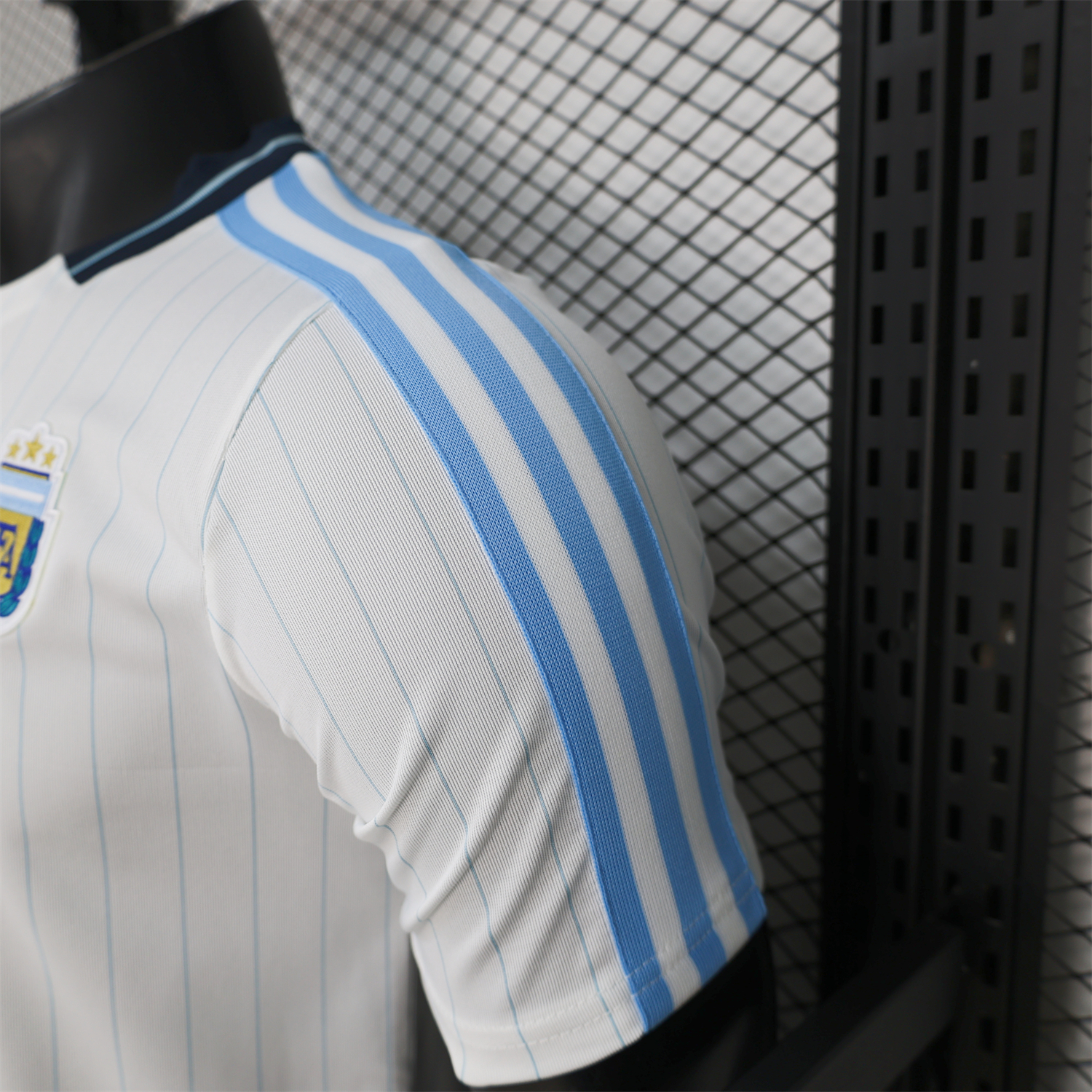 AlphaJersey-Argentina 2026 Terrace Icon Retro Casual Style White Jersey - Player Version