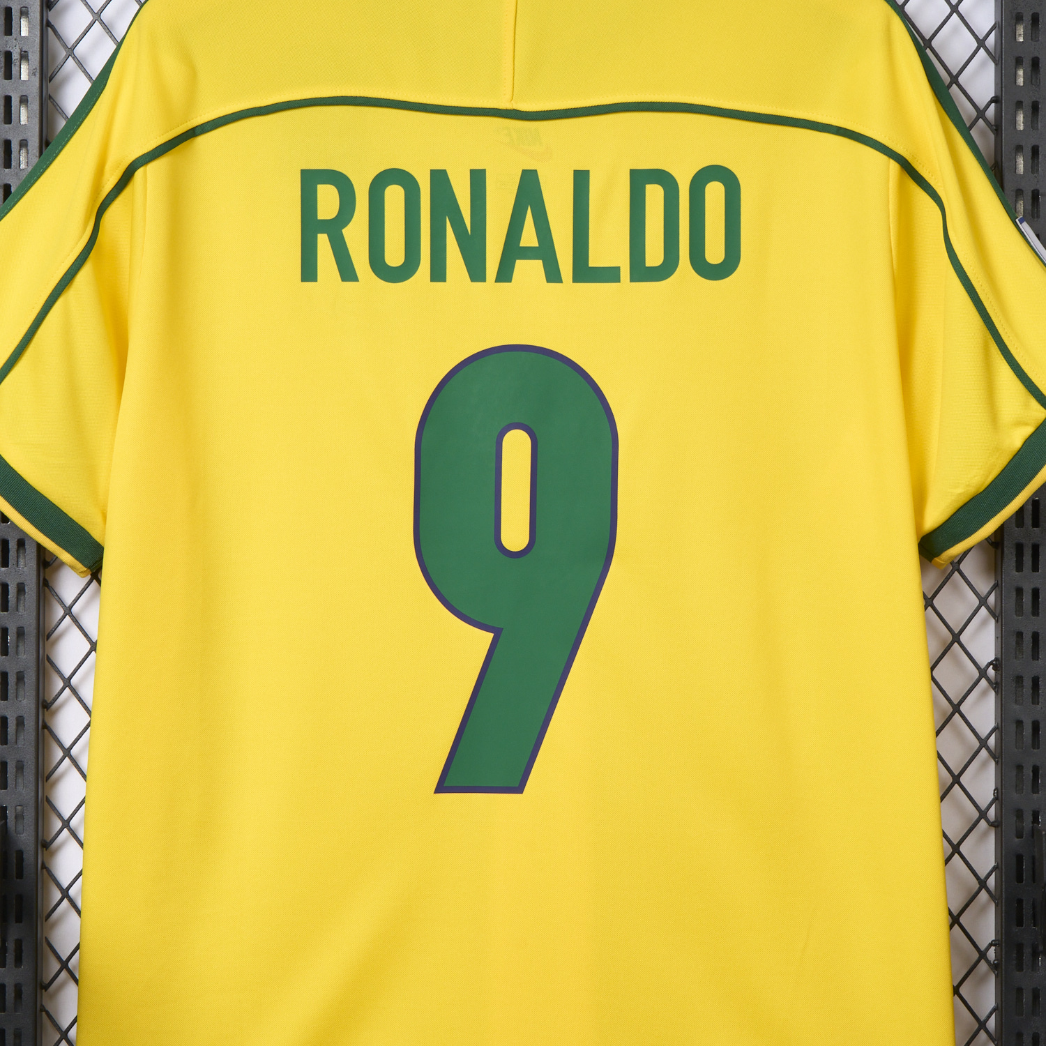 AlphaJersey-Retro Brazil 1998 Home Jersey