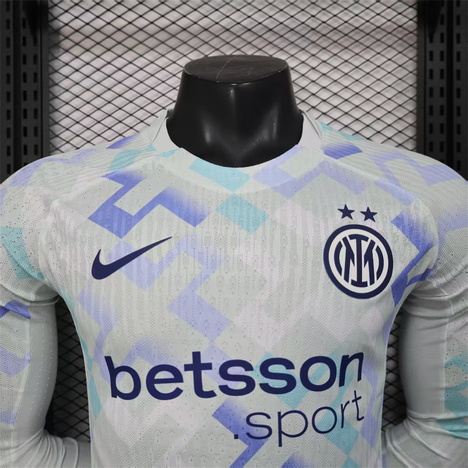AlphaJersey-Inter Milan 25-26 Away Long Sleeves Jersey - Player Version